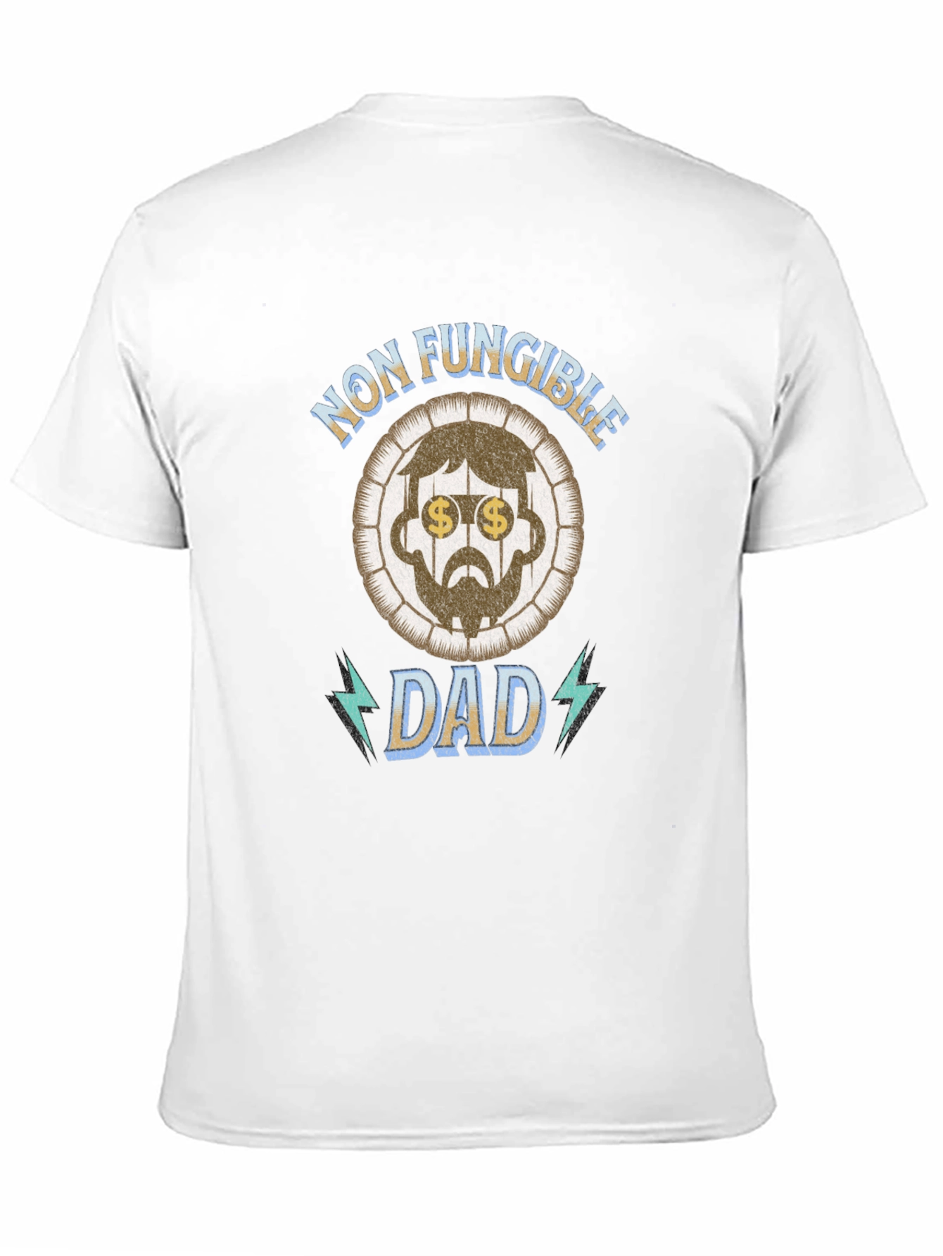 Non Fungible Dad Black T-Shirt