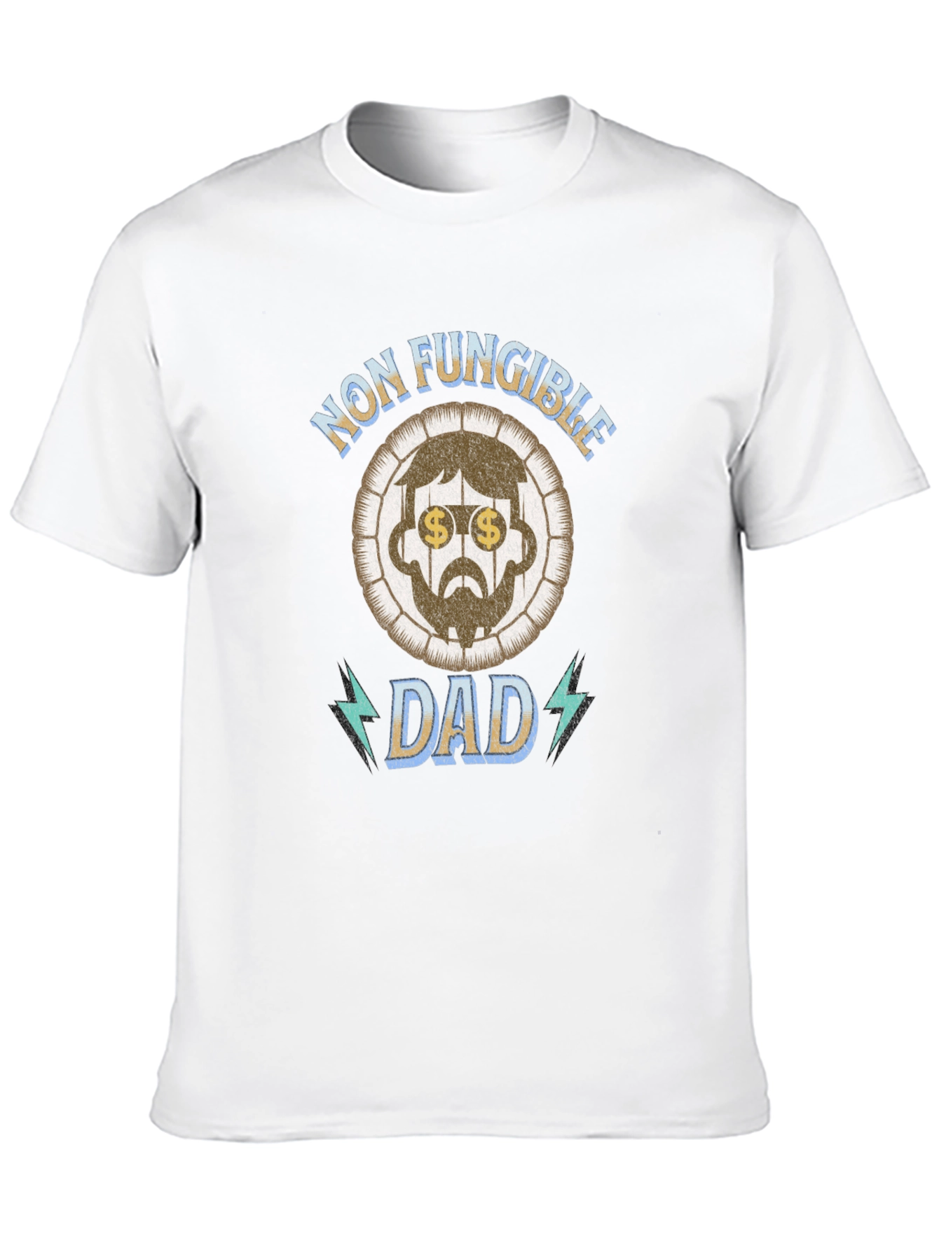 Non Fungible Dad Black T-Shirt