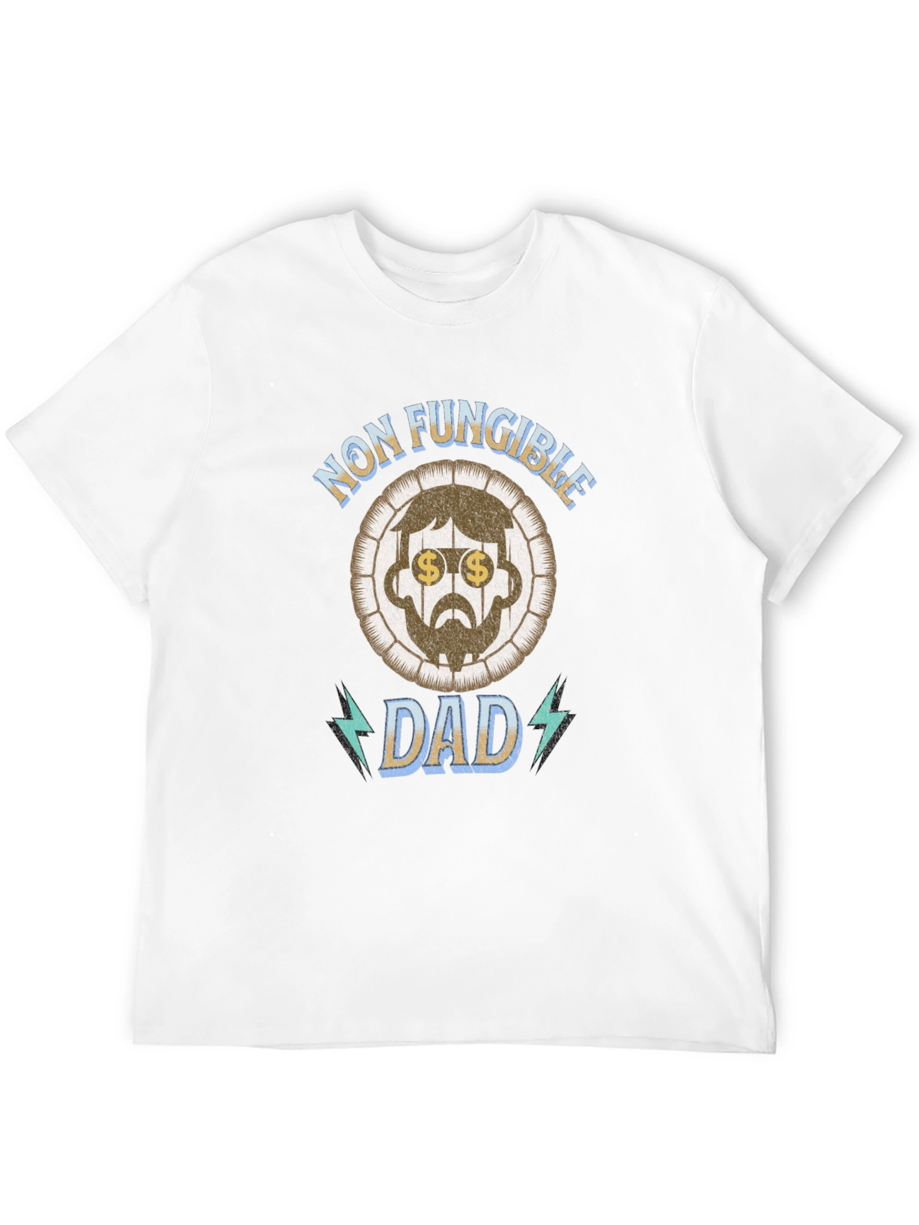 Non Fungible Dad Black T-Shirt