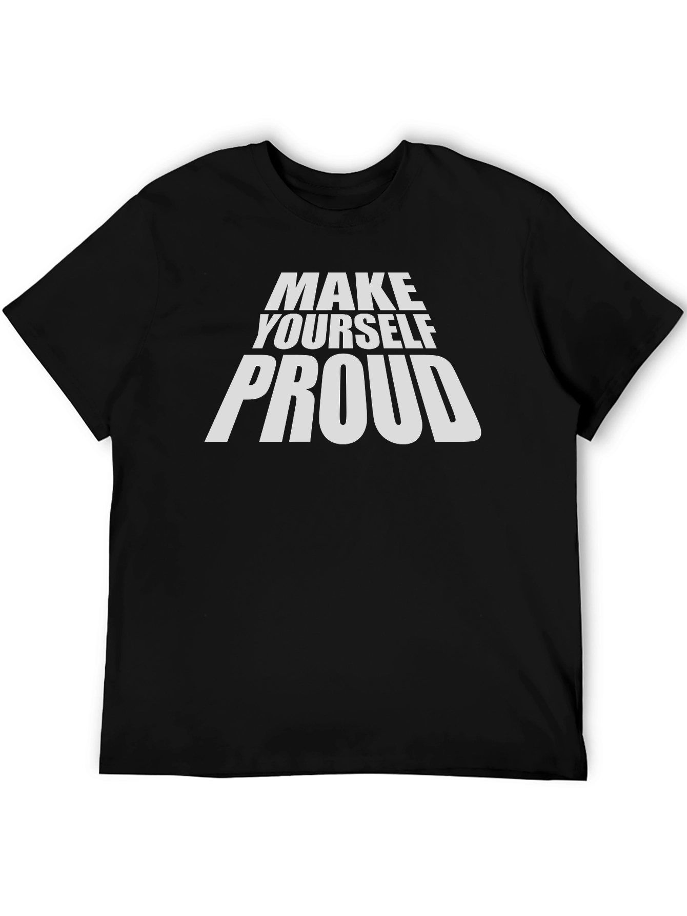 Make Yourself Proud Graphic Tee - Black