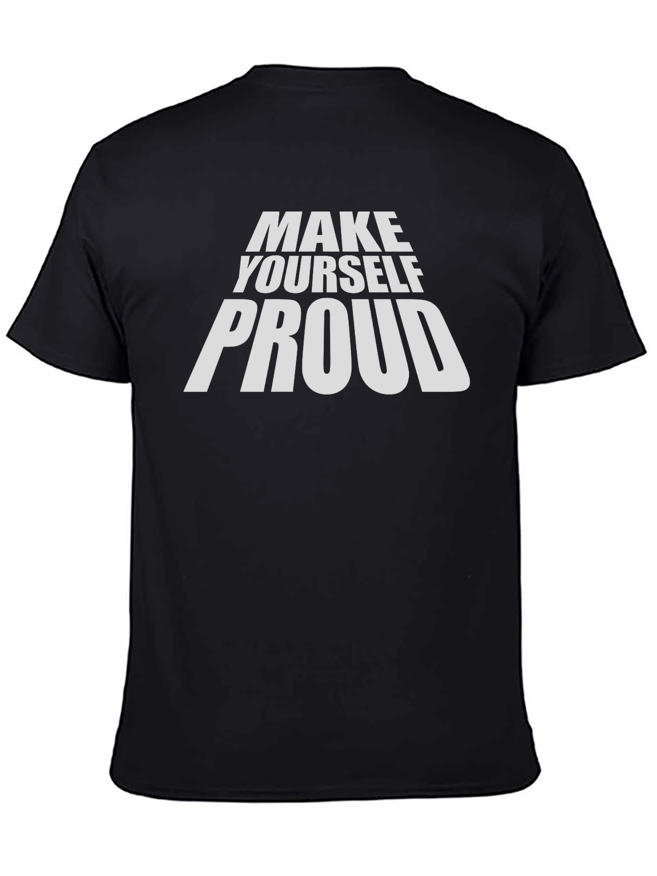 Make Yourself Proud Graphic Tee - Black