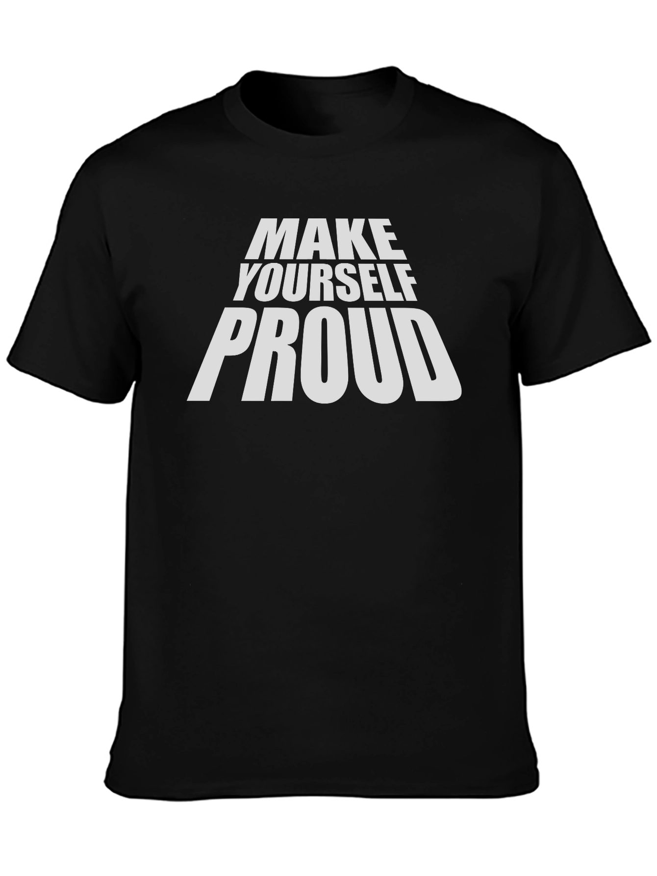 Make Yourself Proud Graphic Tee - Black
