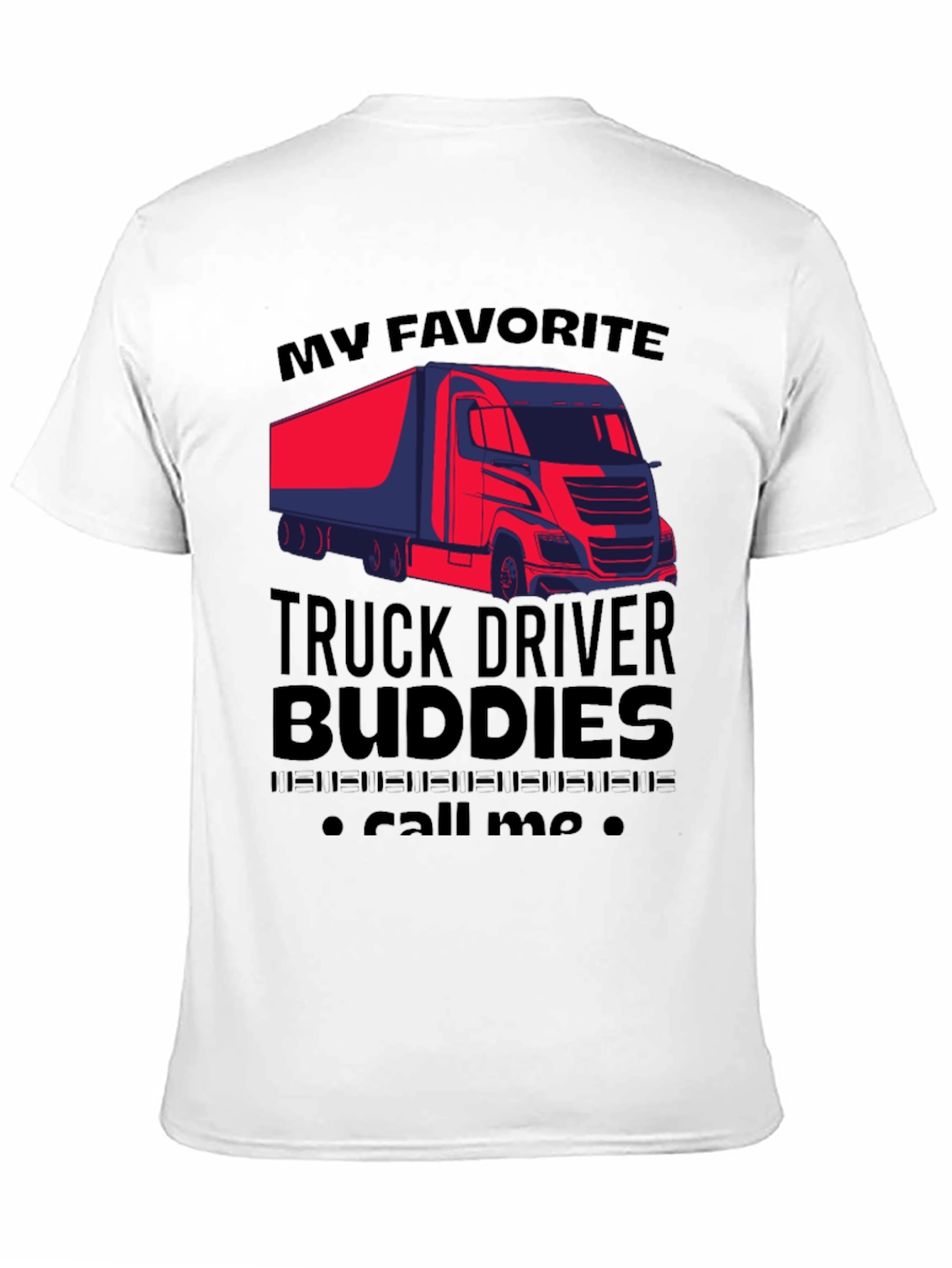Truck Driver Buddies Graphic T-Shirt