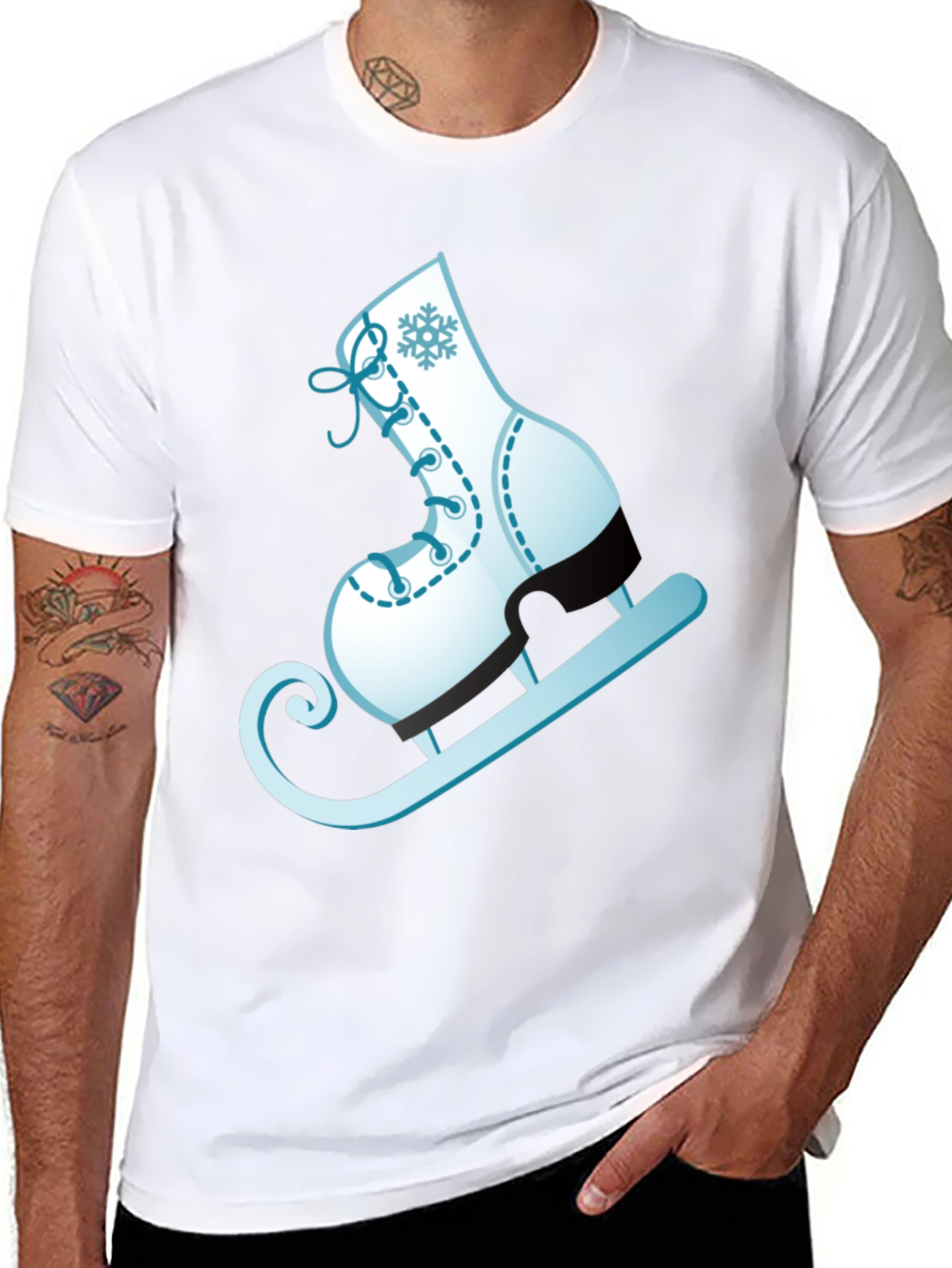 Skate T-Shirt - Winter Sports Tee