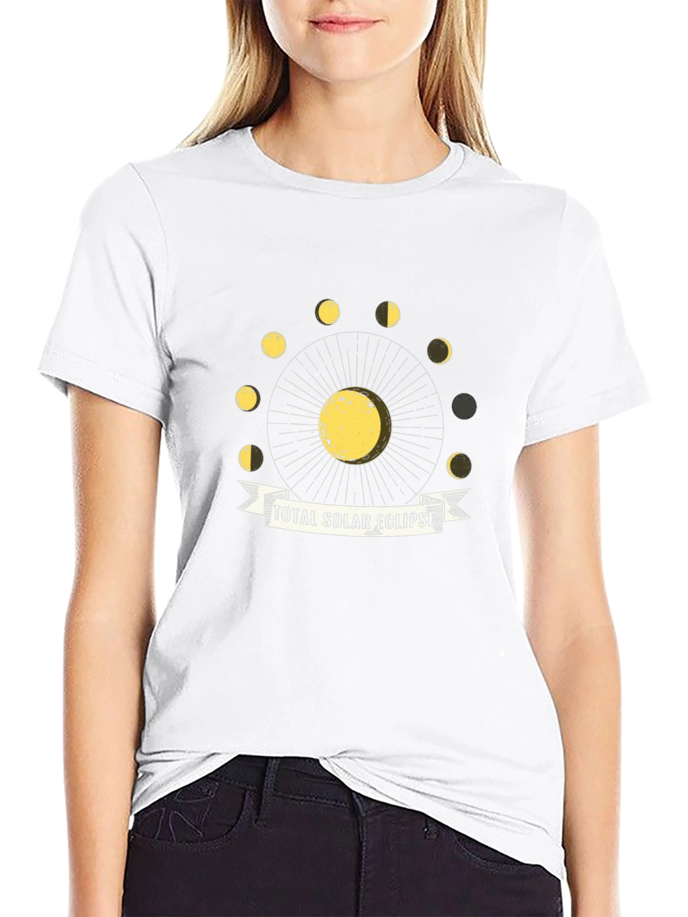 Total Solar Eclipse Graphic Tee - Black