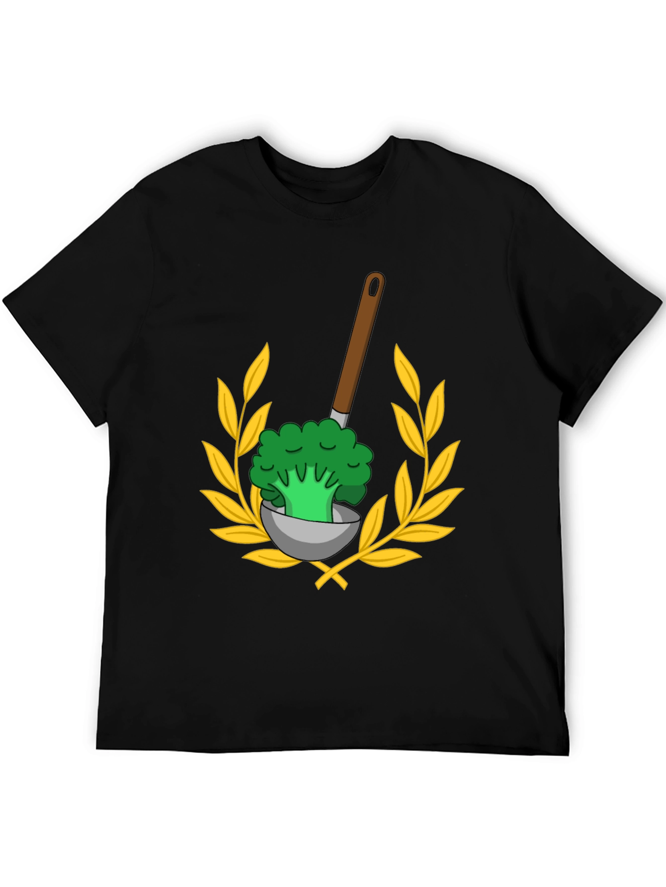 Broccoli Ladle T-Shirt - Whimsical Foodie Tee
