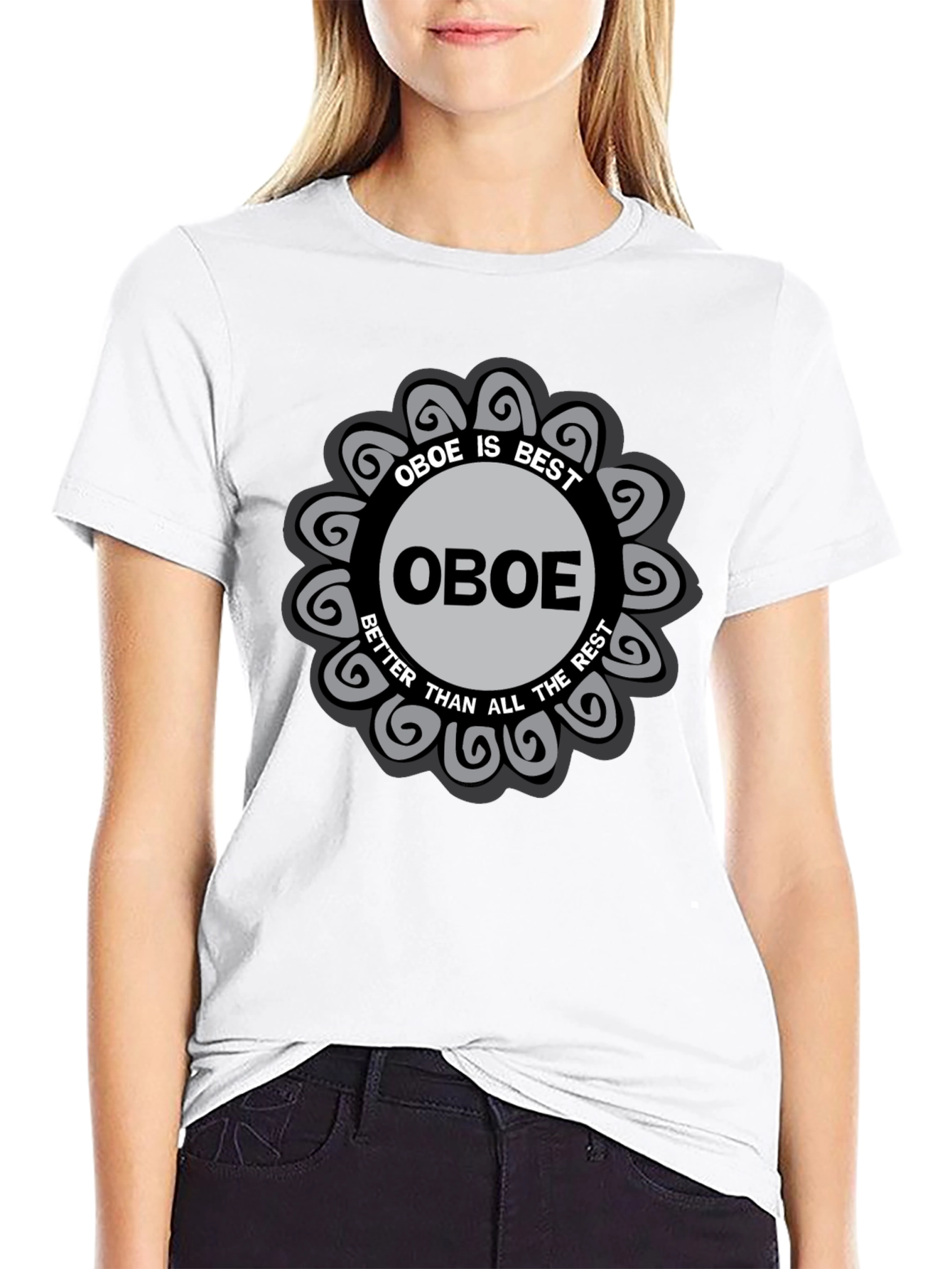 Oboe is Best T-Shirt - Musician Humor Tee