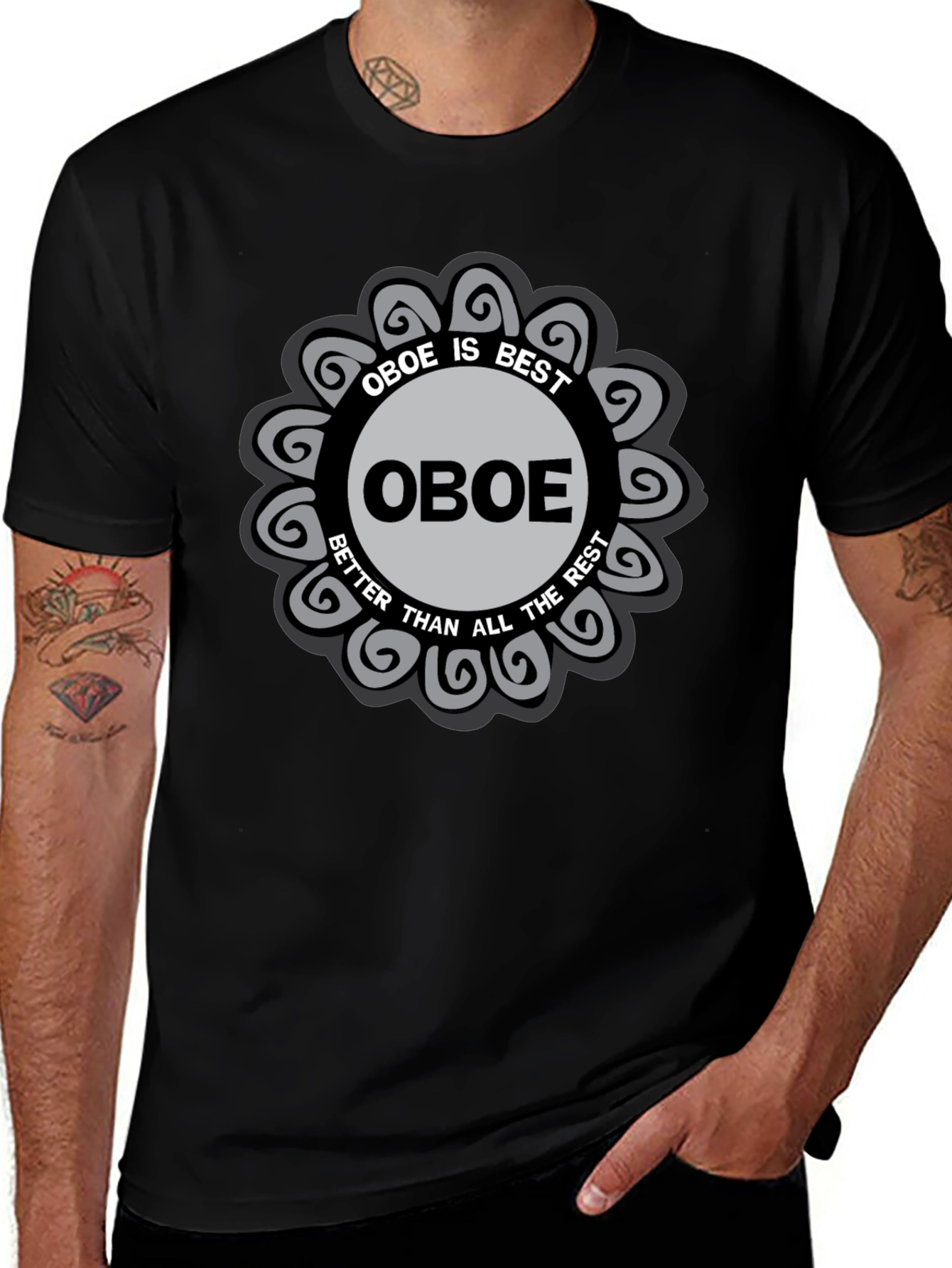 Oboe is Best T-Shirt - Musician Humor Tee