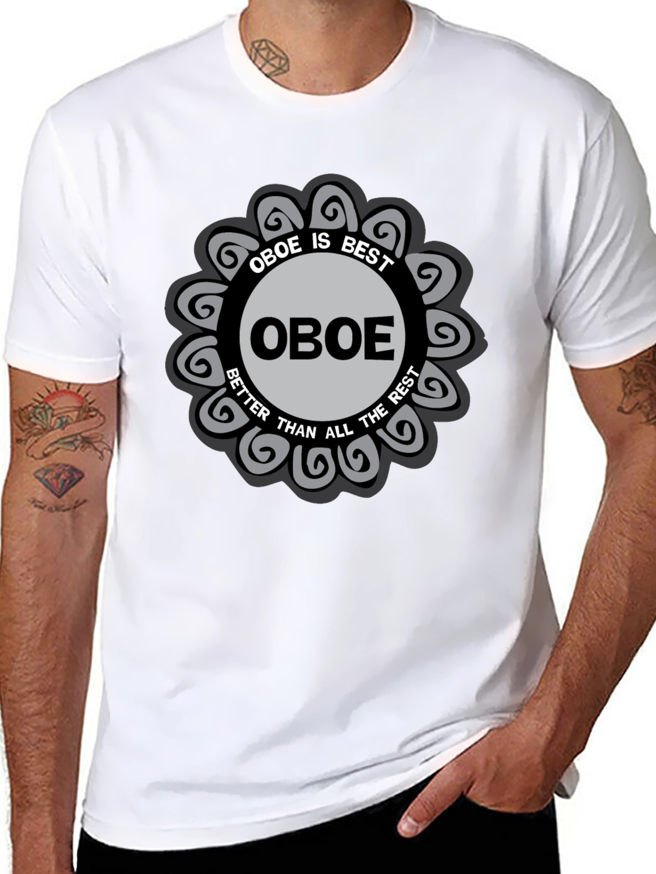 Oboe is Best T-Shirt - Musician Humor Tee