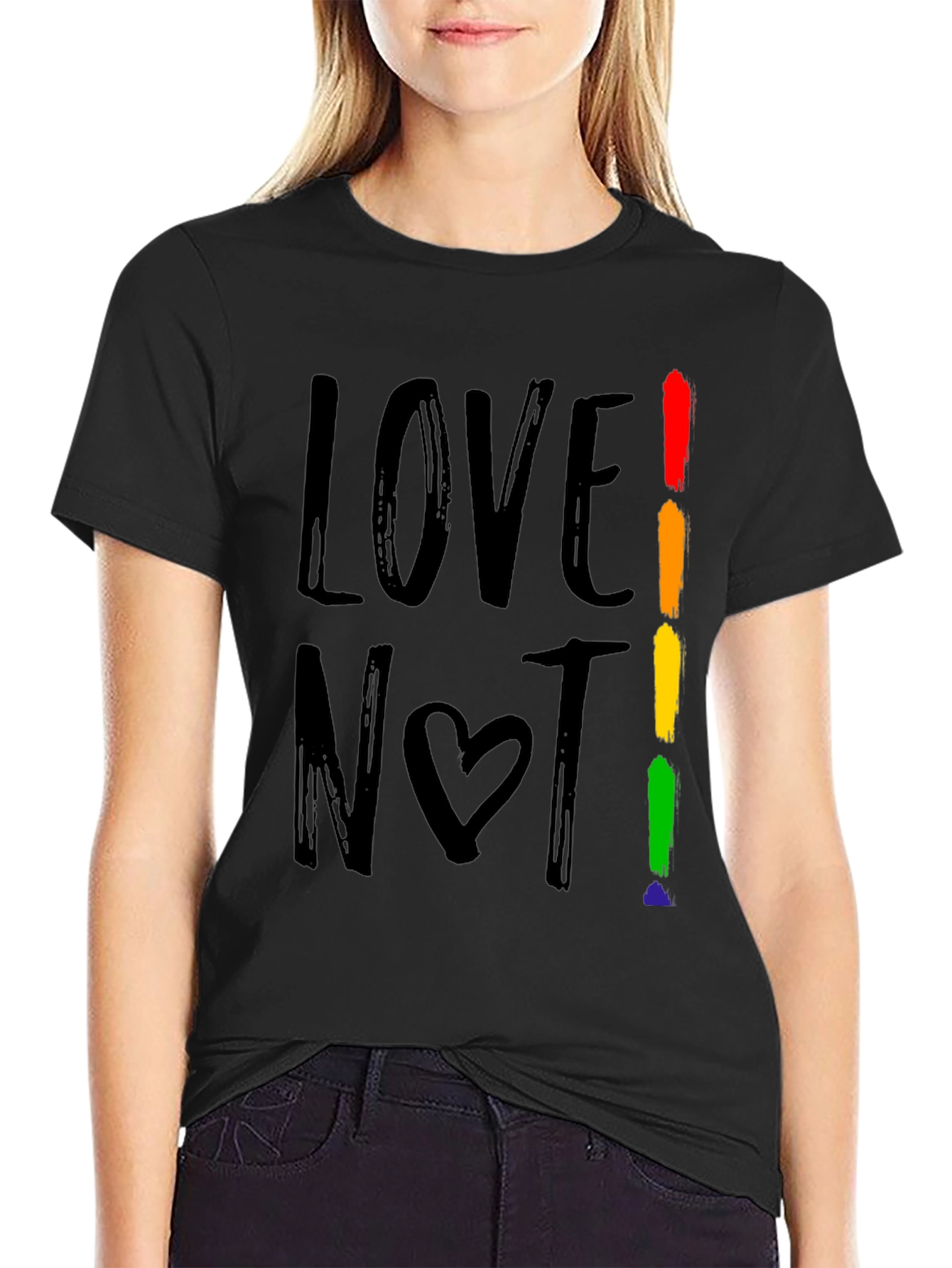 Love Not LGBTQ+ Pride T-Shirt