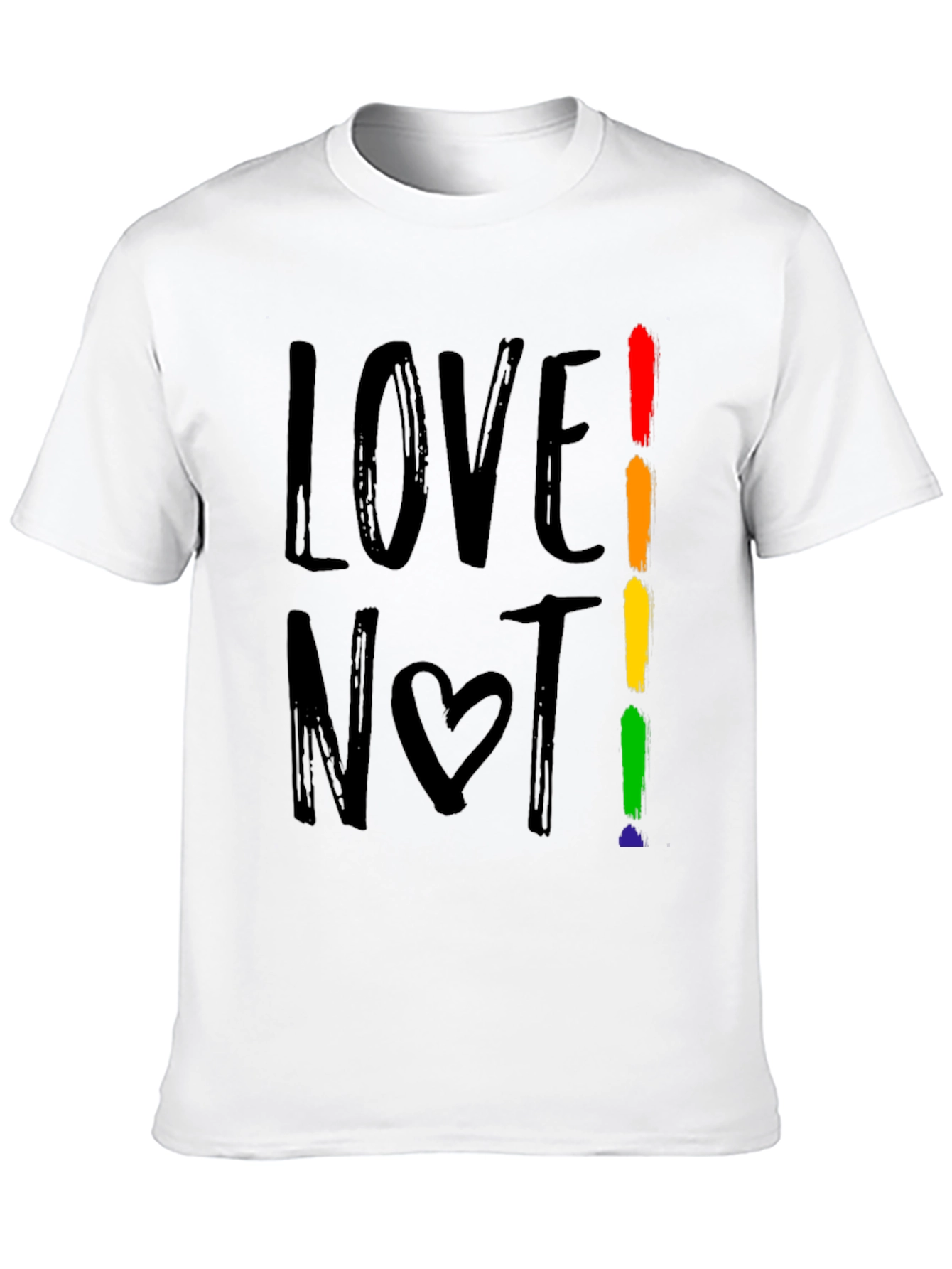 Love Not LGBTQ+ Pride T-Shirt