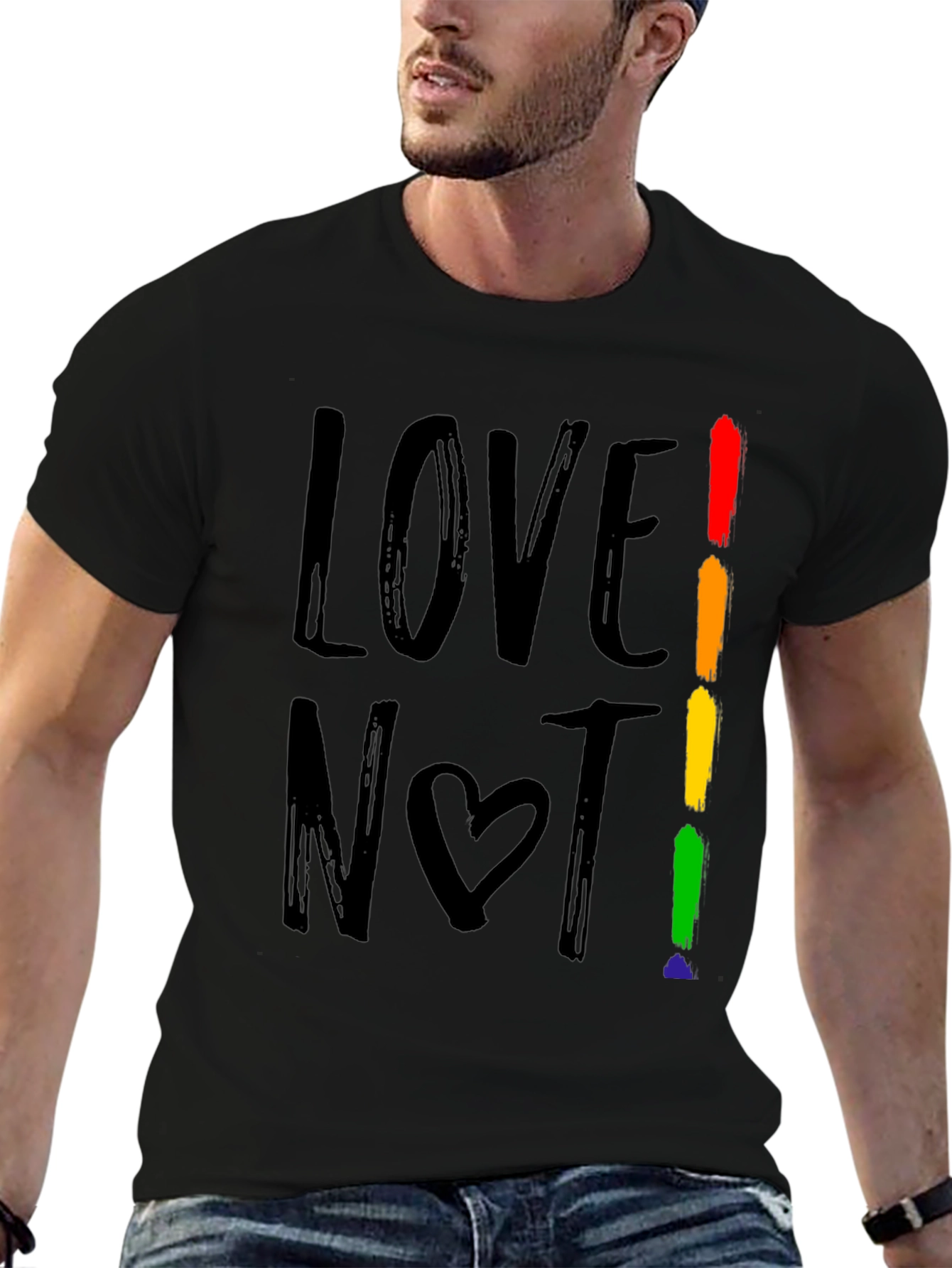 Love Not LGBTQ+ Pride T-Shirt