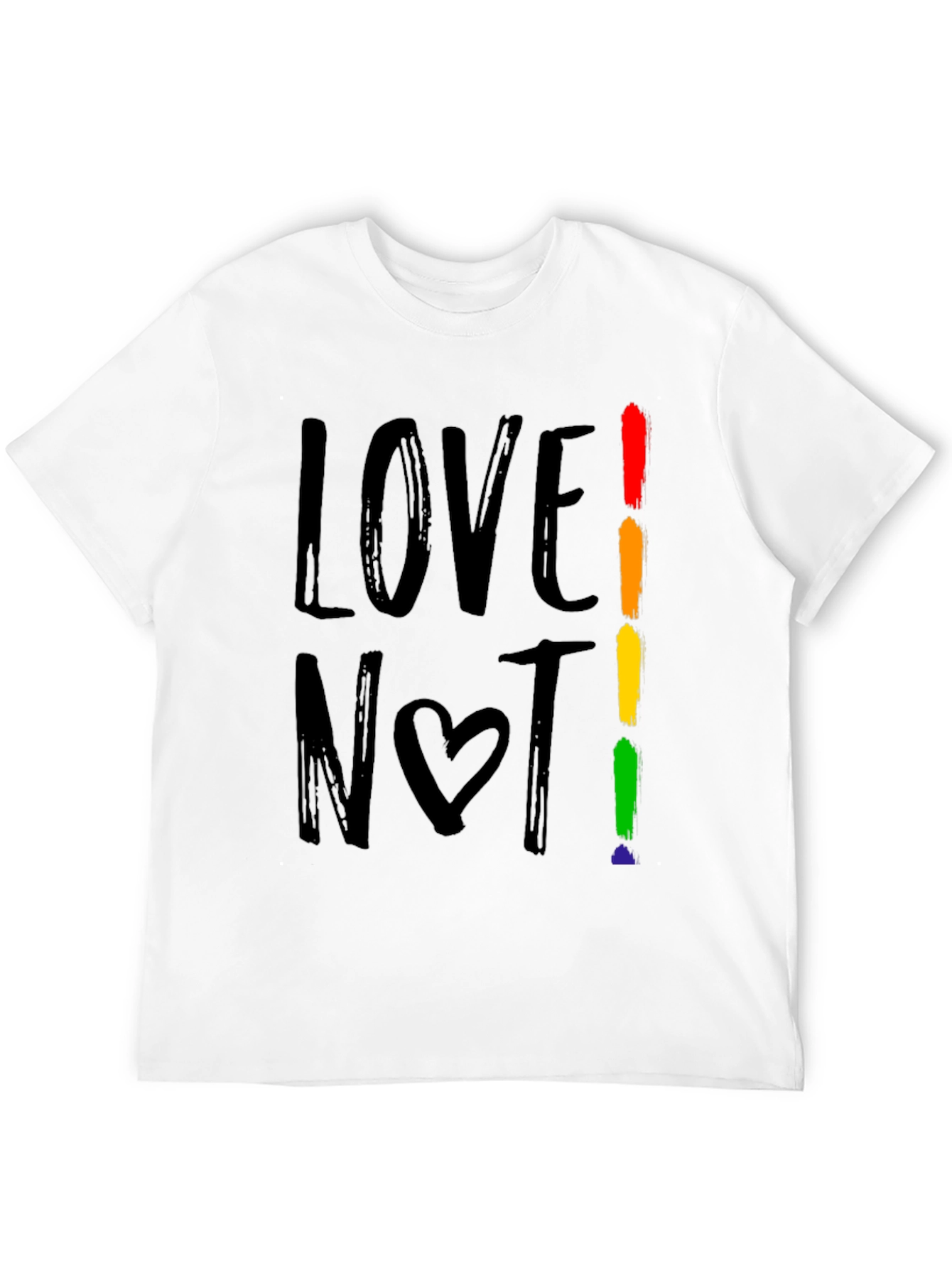 Love Not LGBTQ+ Pride T-Shirt