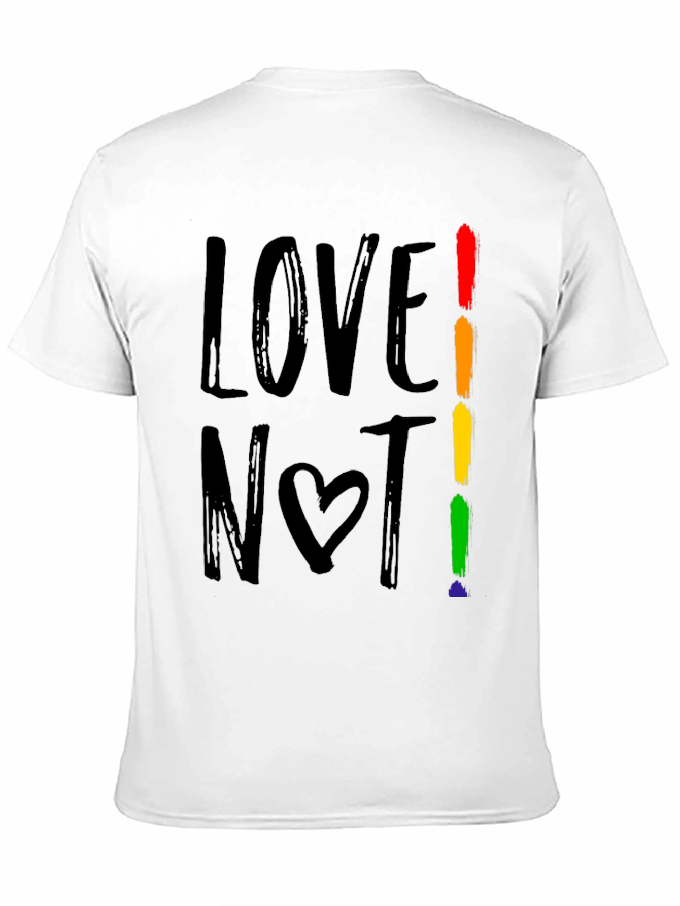 Love Not LGBTQ+ Pride T-Shirt