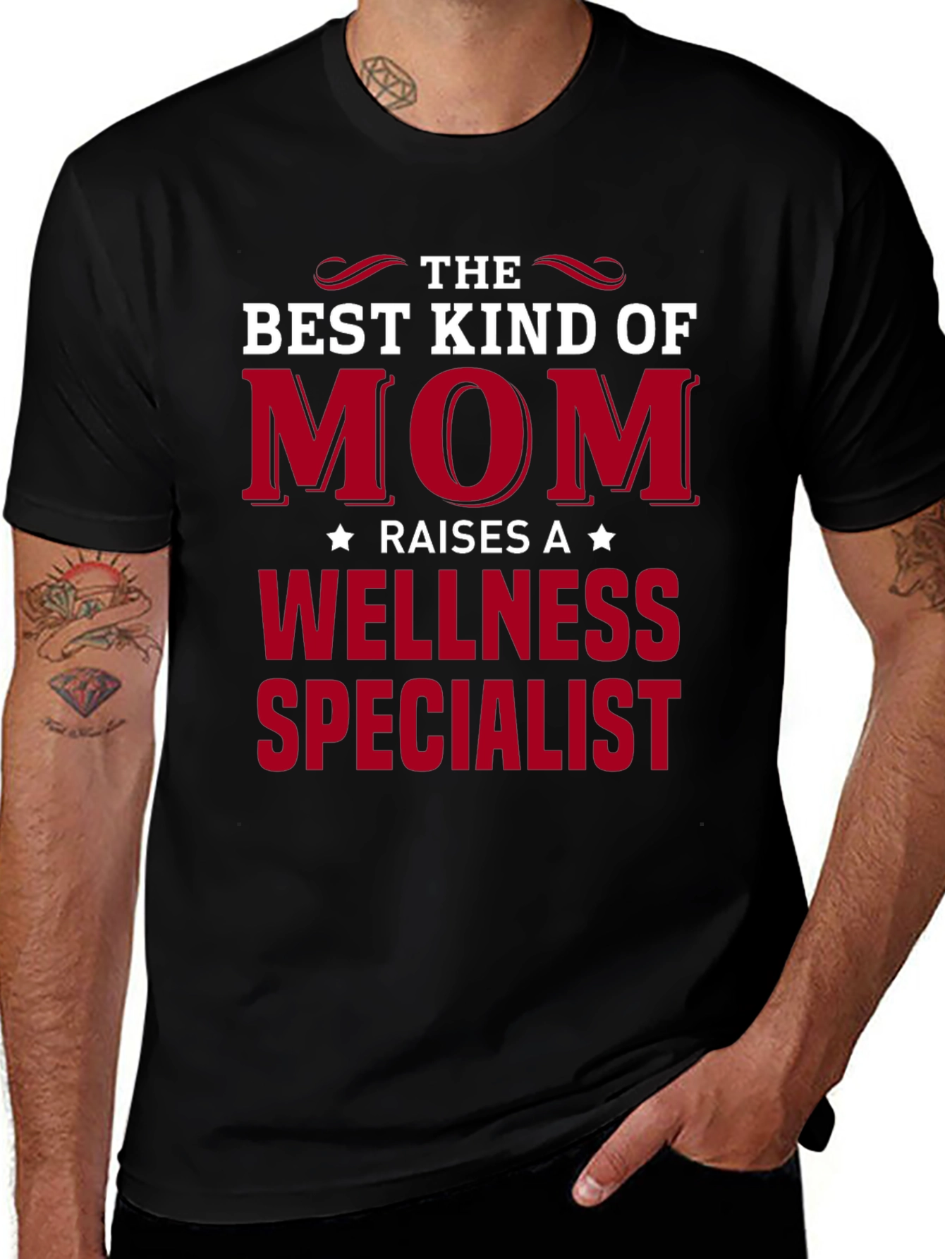 Best Kind of Mom Wellness Specialist T-Shirt