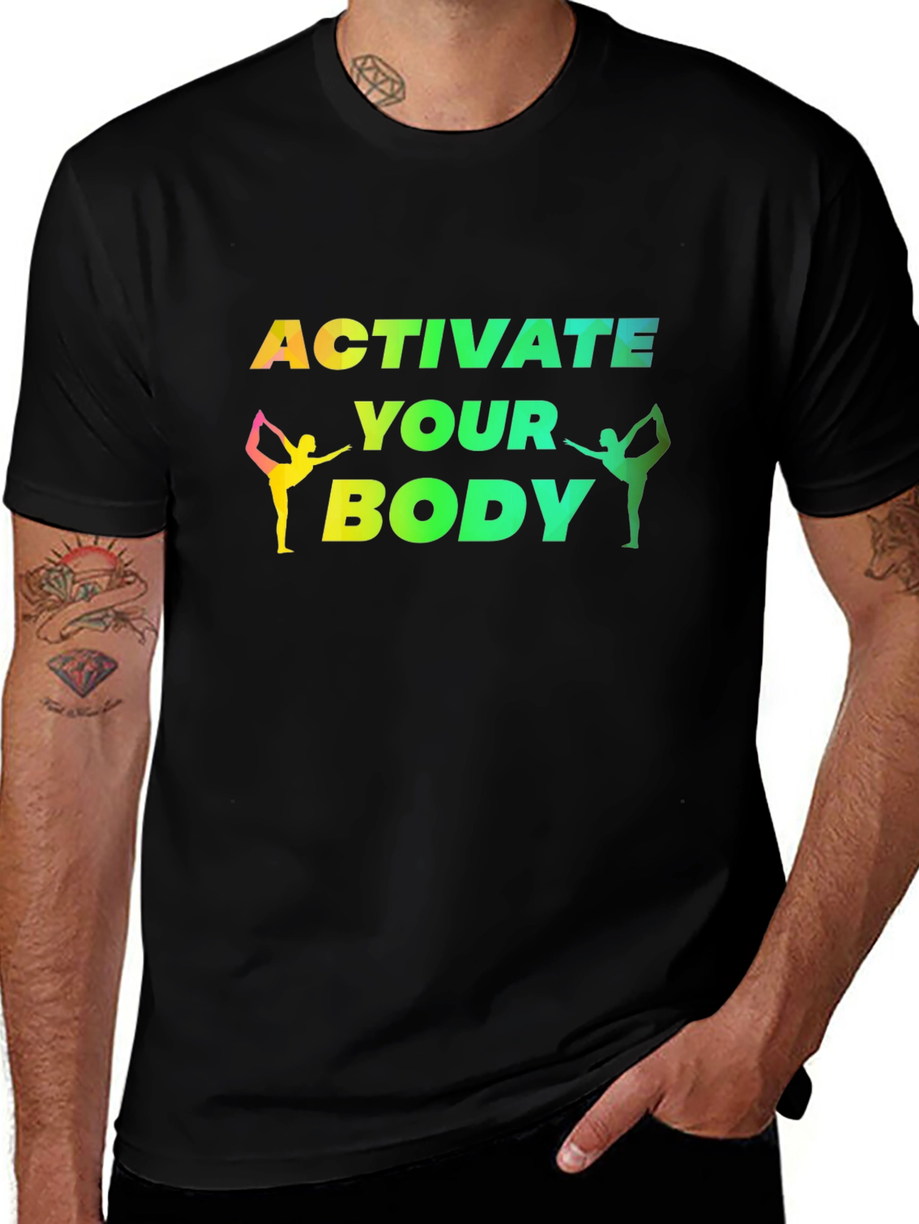 Activate Your Body Graphic T-Shirt