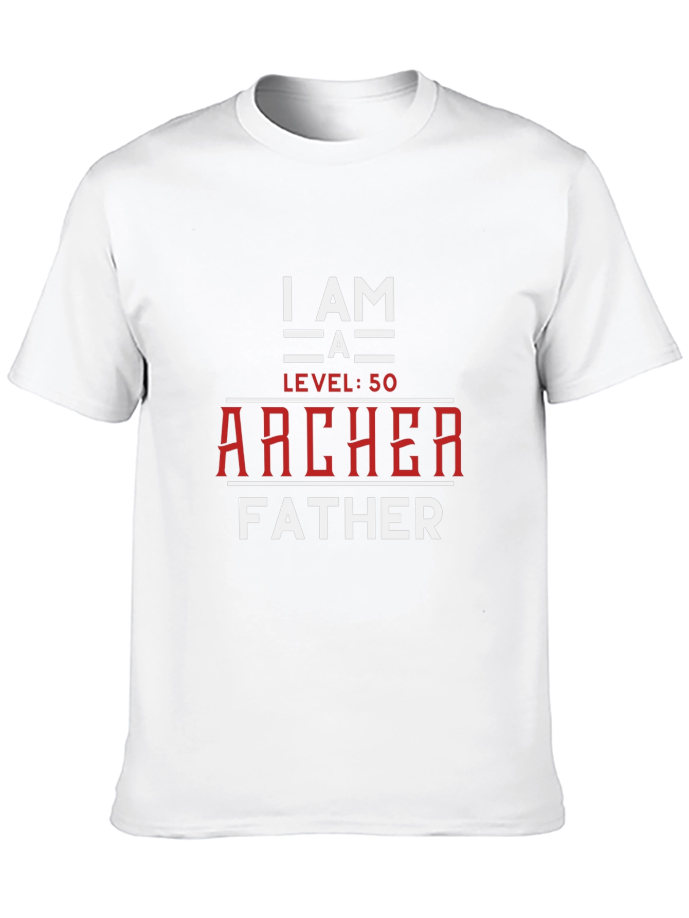 Archer Father Level 50 T-Shirt - Black