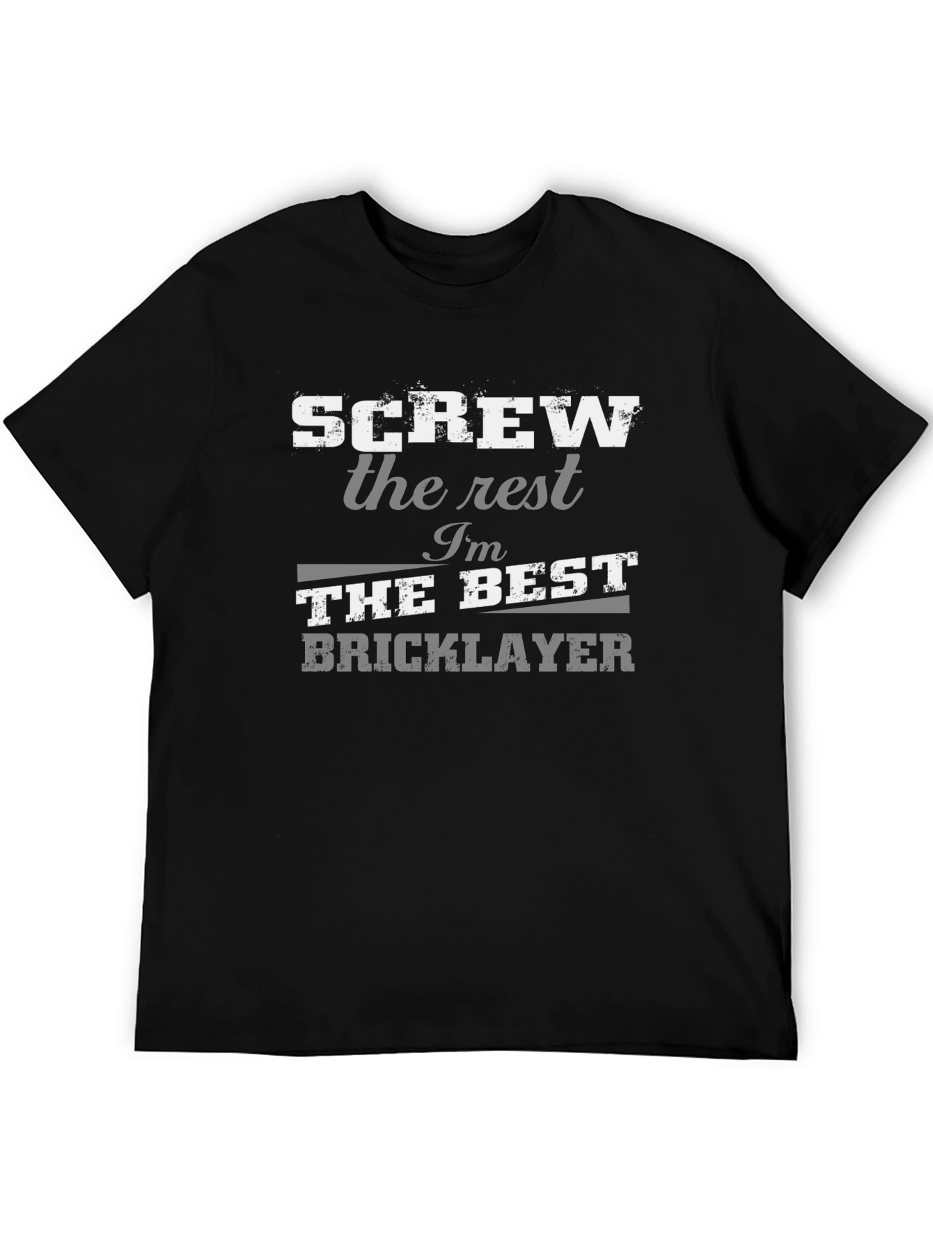Best Bricklayer T-Shirt - Humorous Graphic Tee