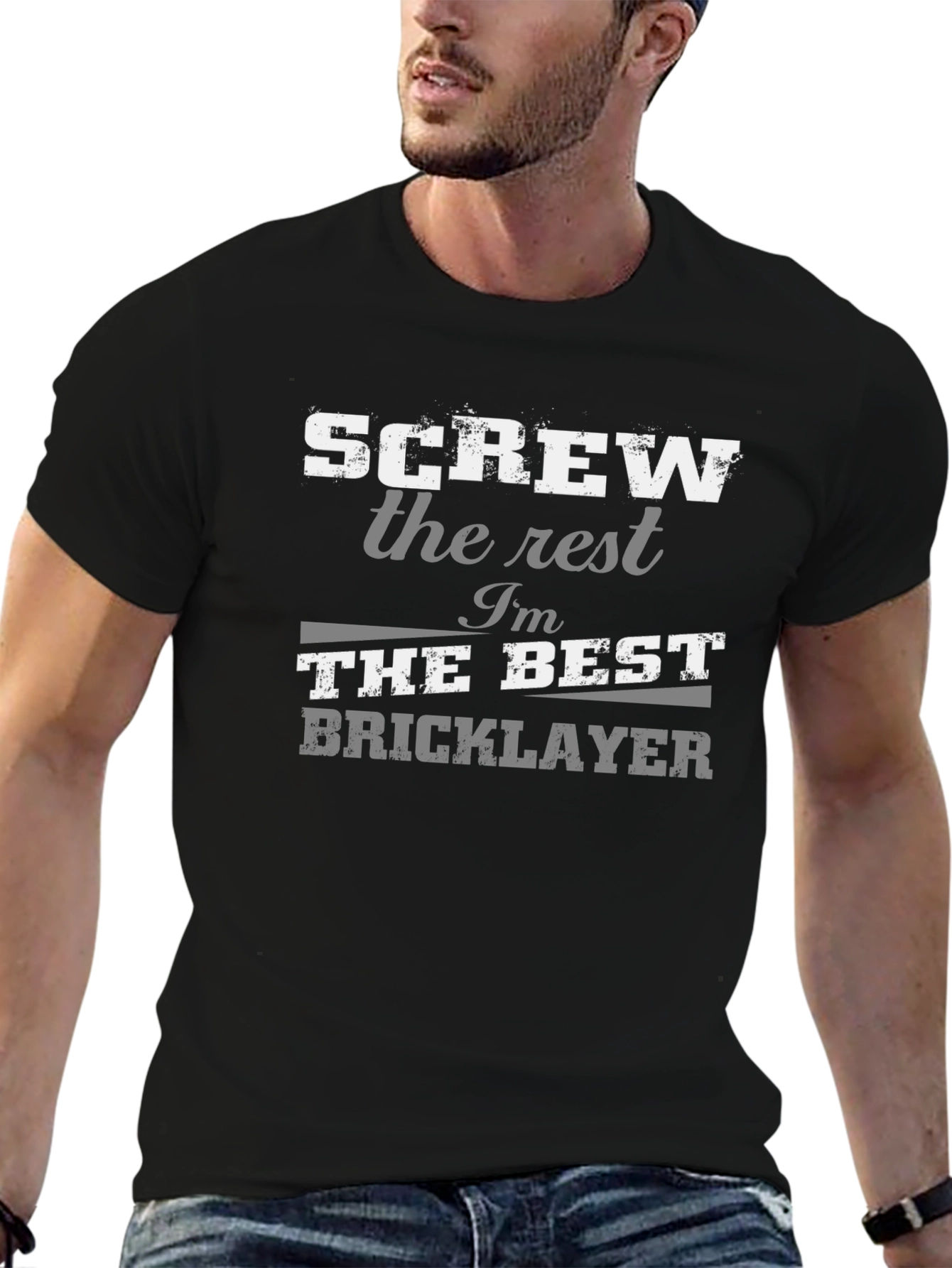 Best Bricklayer T-Shirt - Humorous Graphic Tee