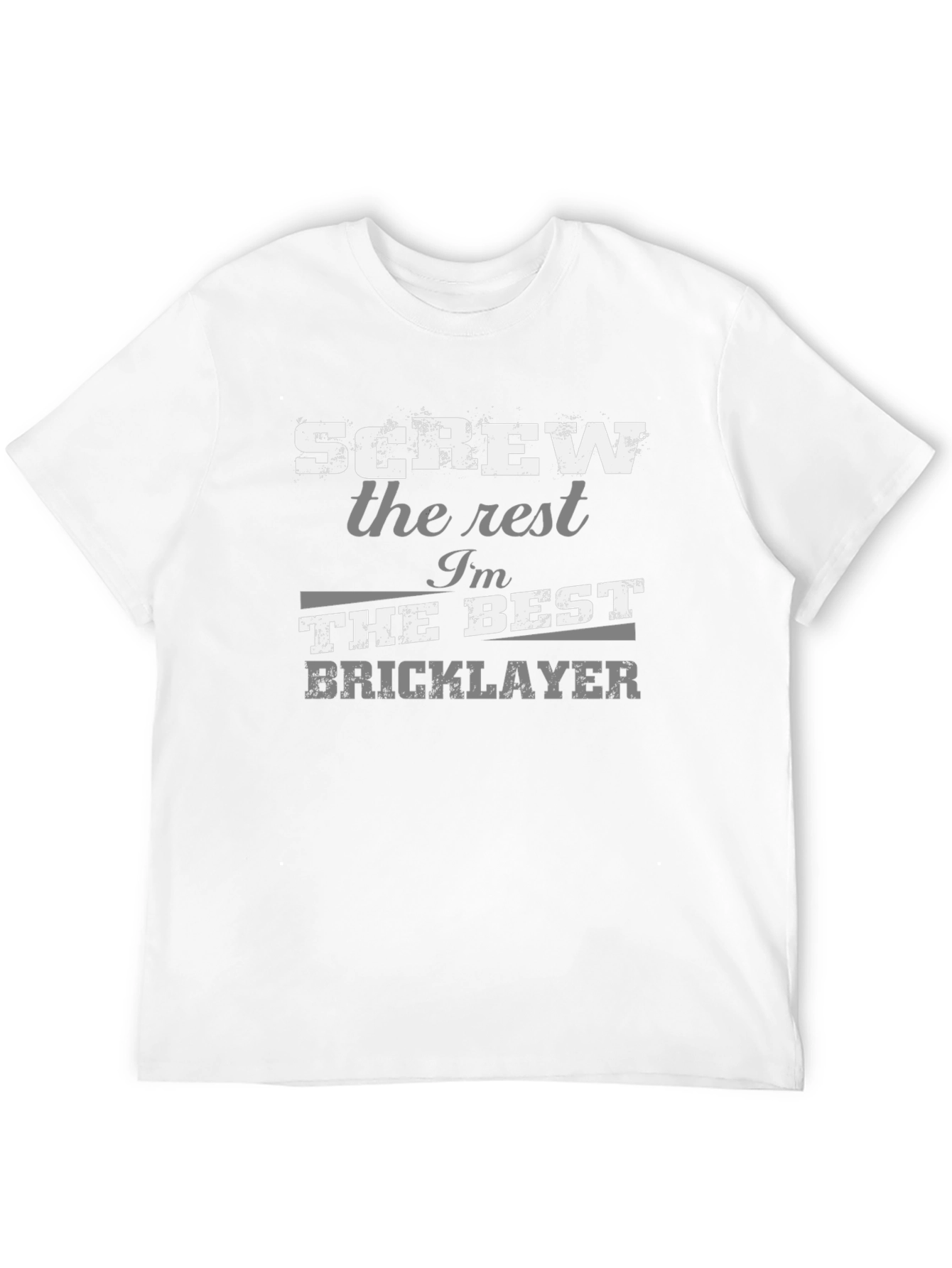 Best Bricklayer T-Shirt - Humorous Graphic Tee