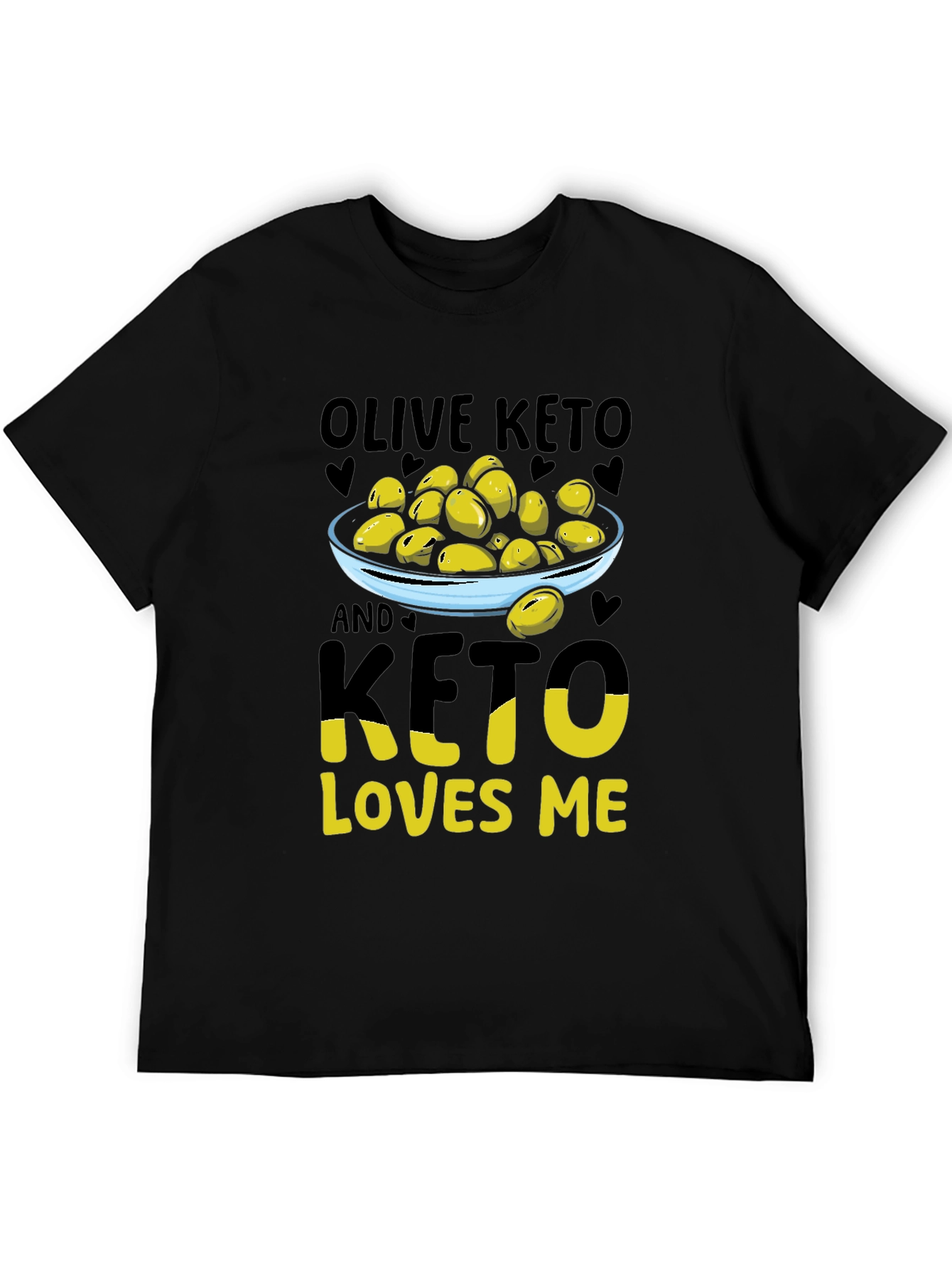 Olive Keto Loves Me Graphic T-Shirt