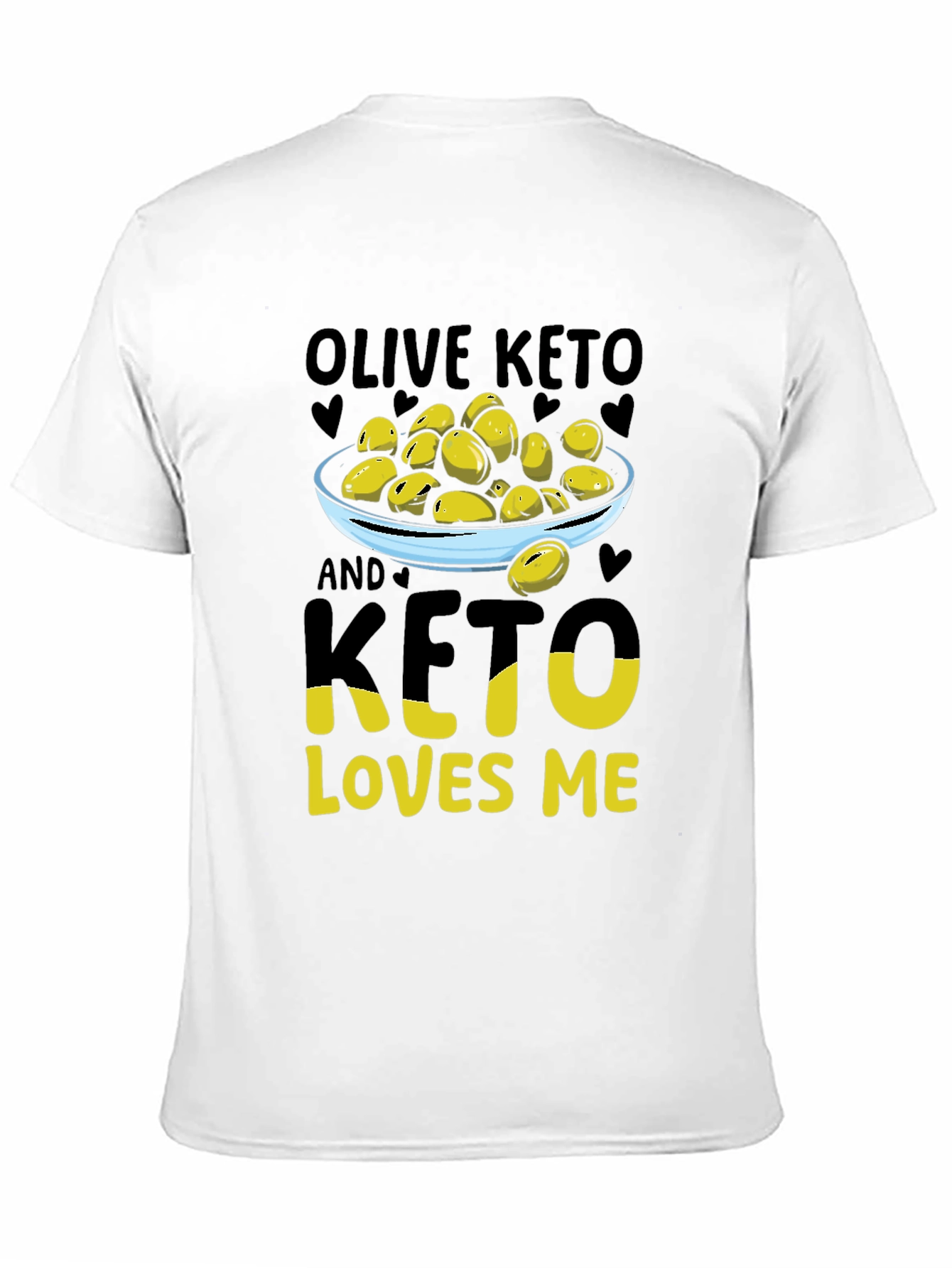 Olive Keto Loves Me Graphic T-Shirt