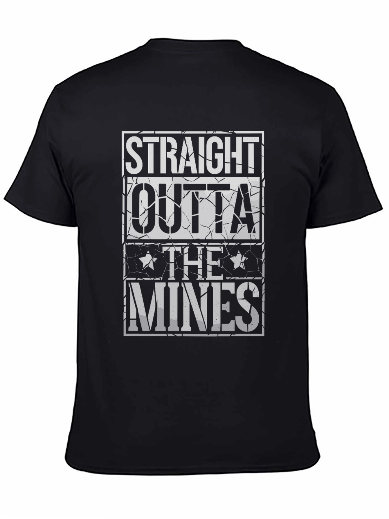 Straight Outta The Mines Graphic T-Shirt