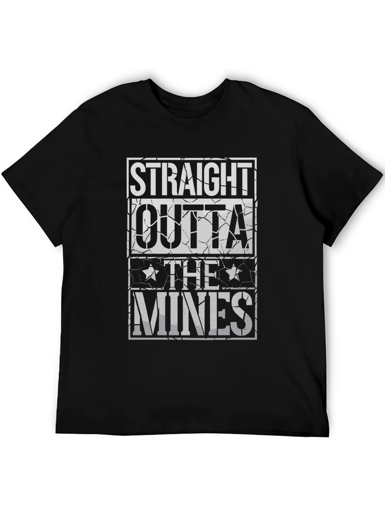 Straight Outta The Mines Graphic T-Shirt