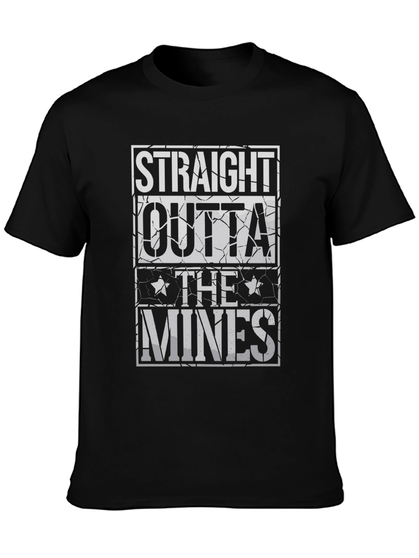 Straight Outta The Mines Graphic T-Shirt