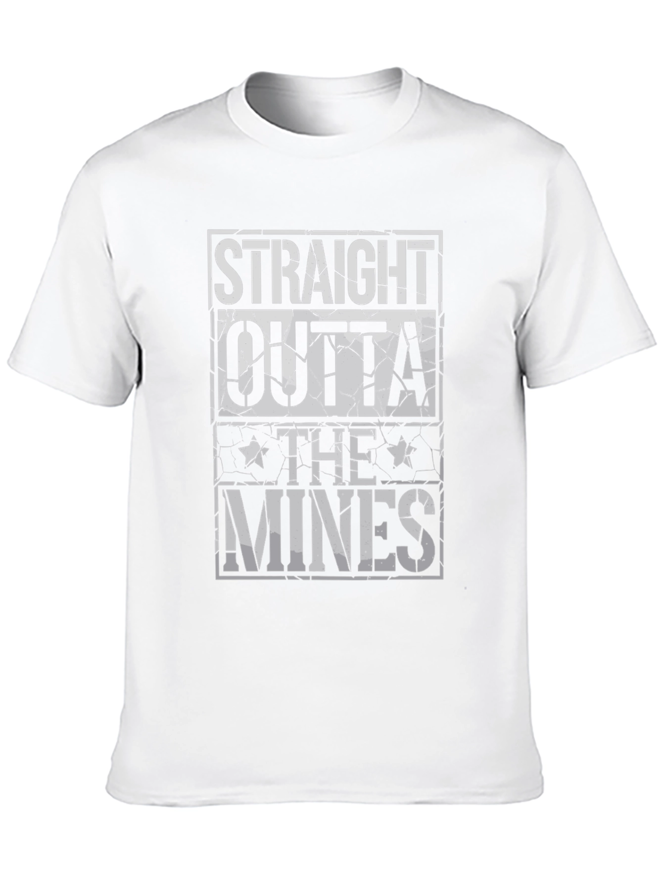 Straight Outta The Mines Graphic T-Shirt