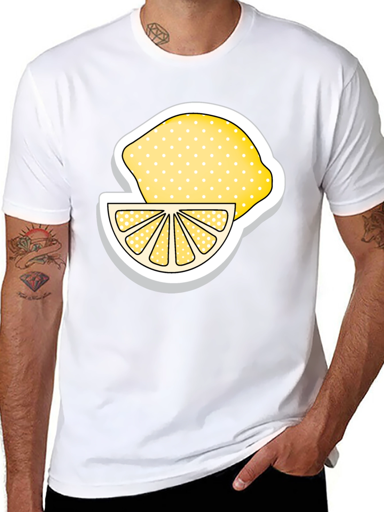 Lemon Graphic Tee - Fresh & Fun Design