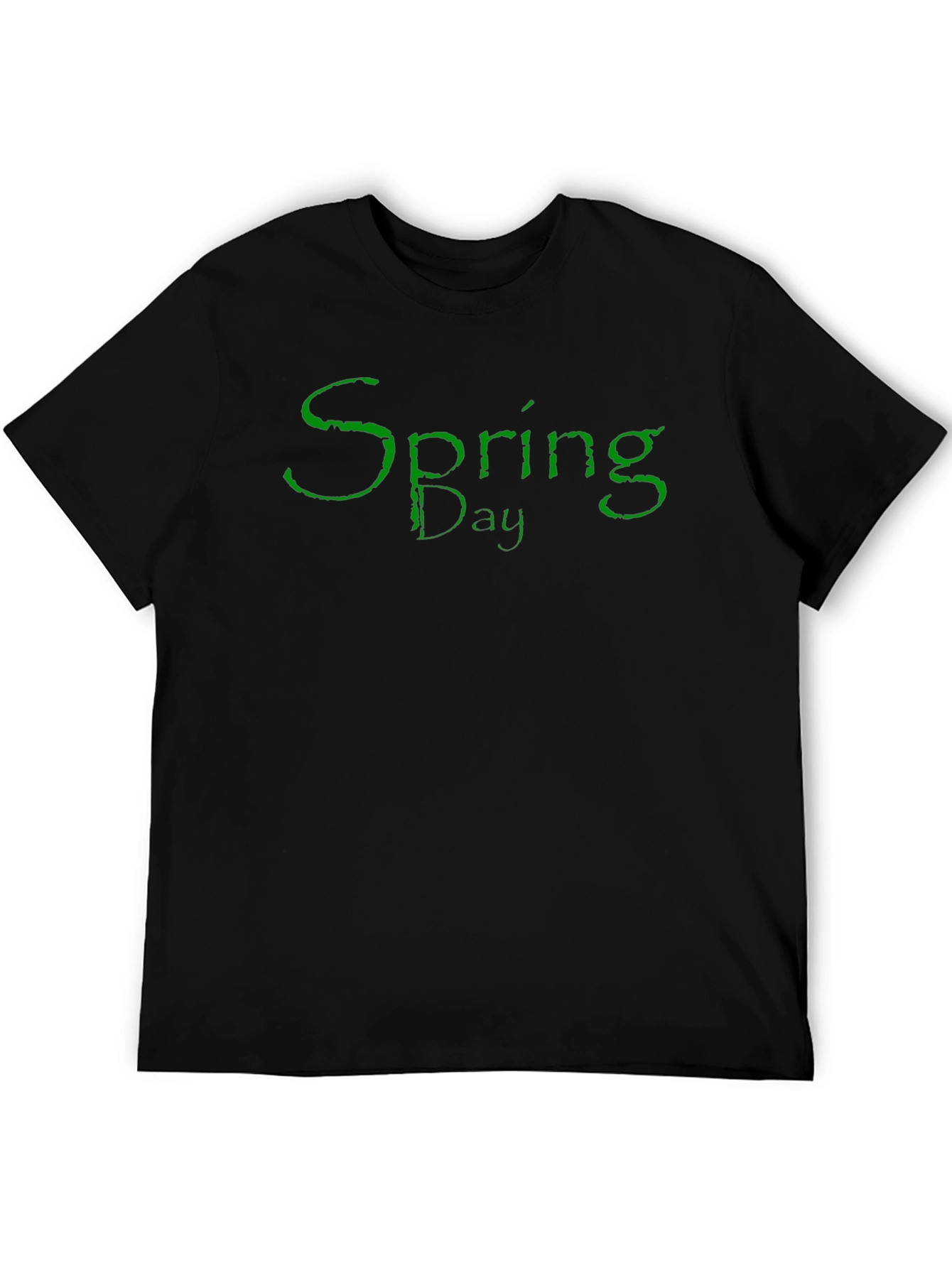 Spring Day Graphic Tee - Black