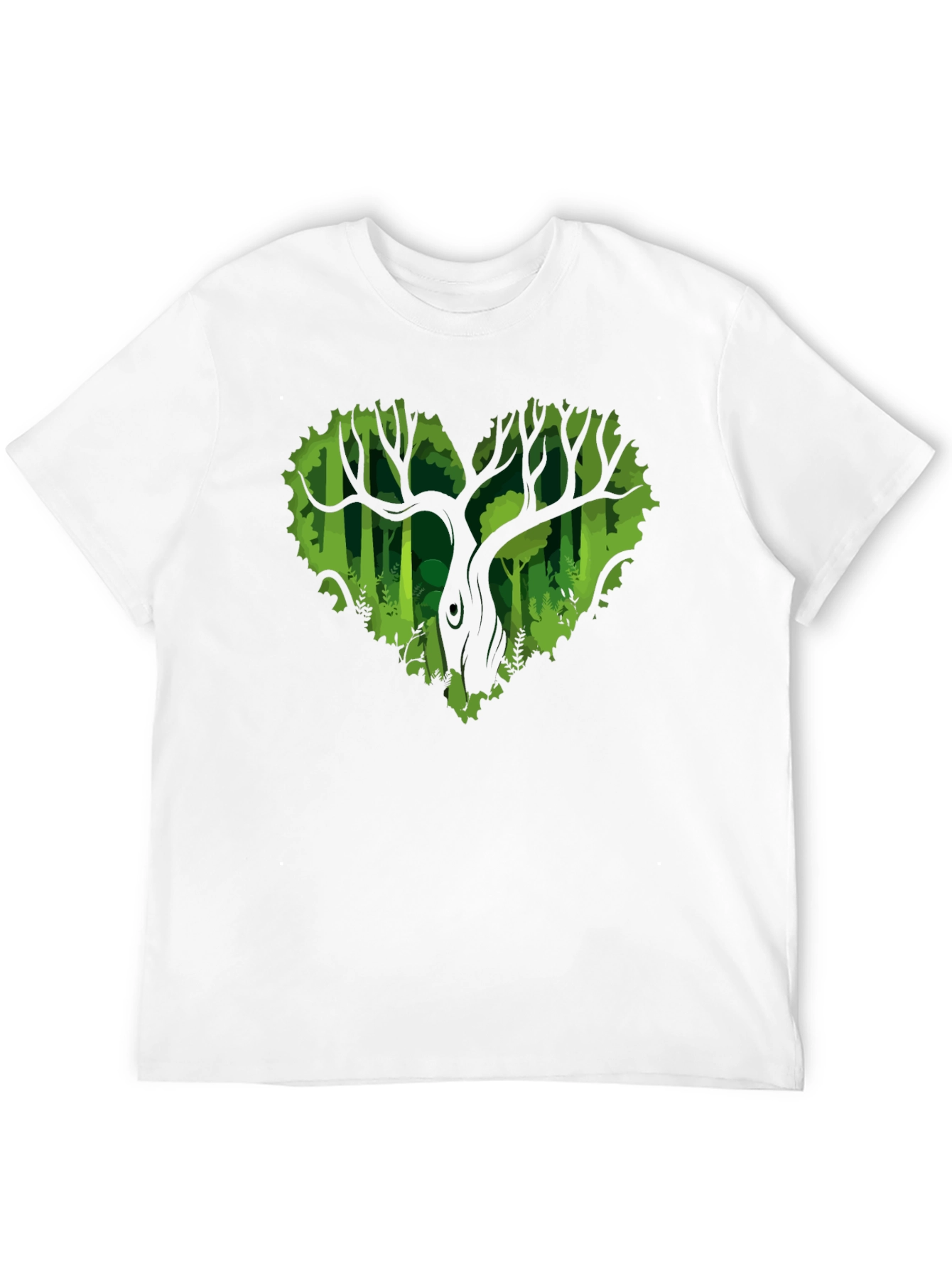 Heart Tree Graphic Tee - Nature Lovers T-Shirt