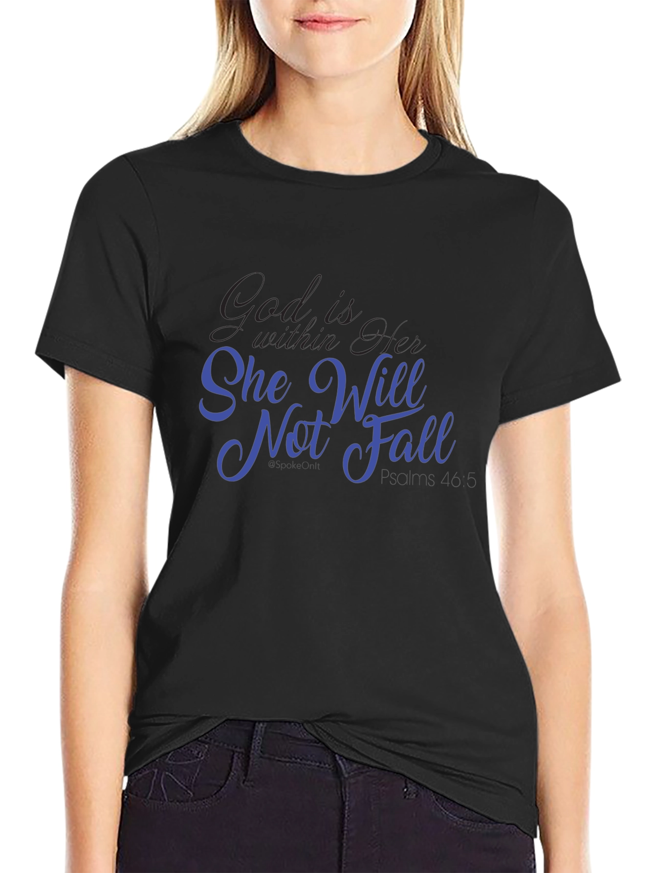 God Is Within Her Graphic Tee