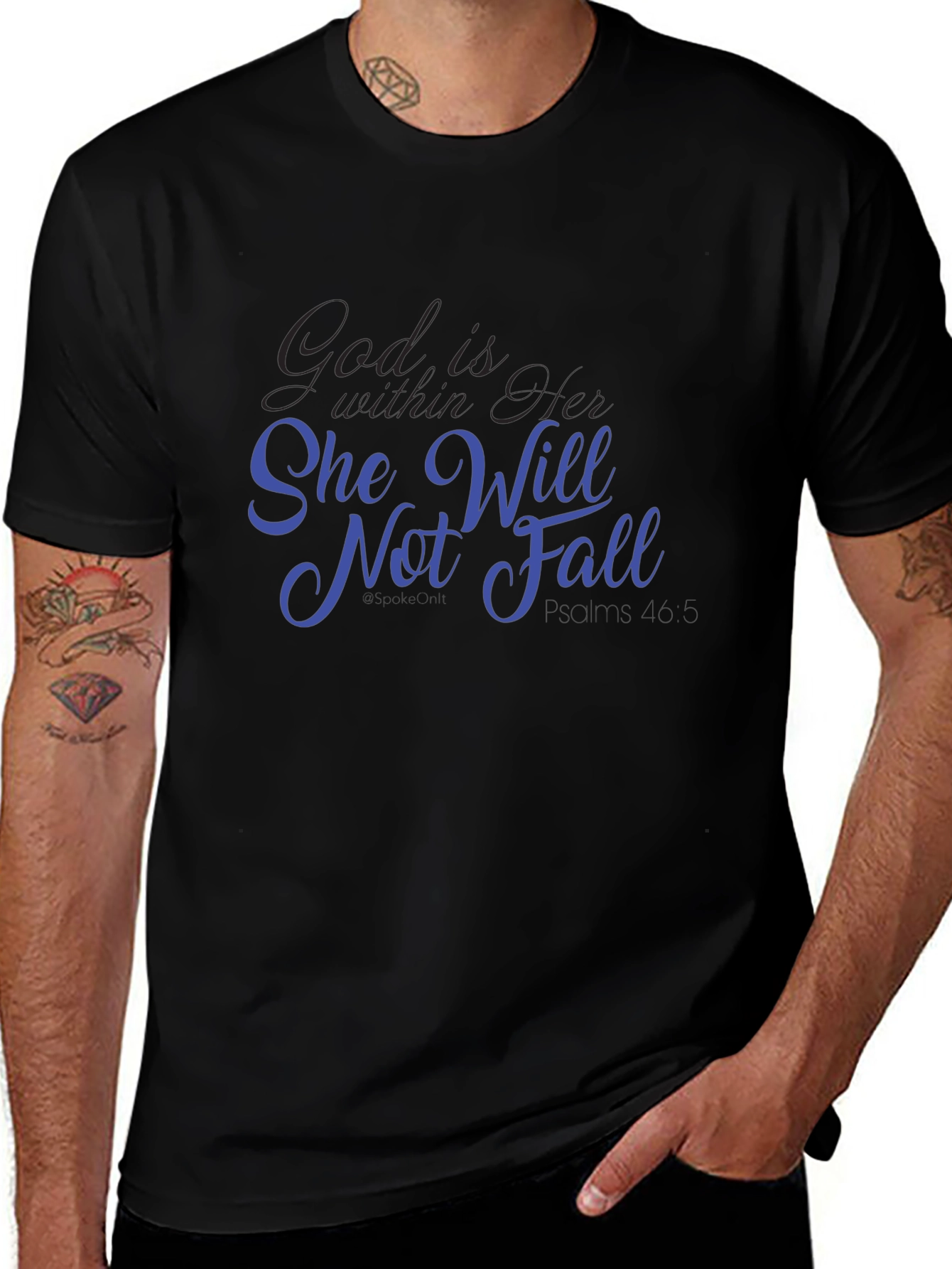 God Is Within Her Graphic Tee