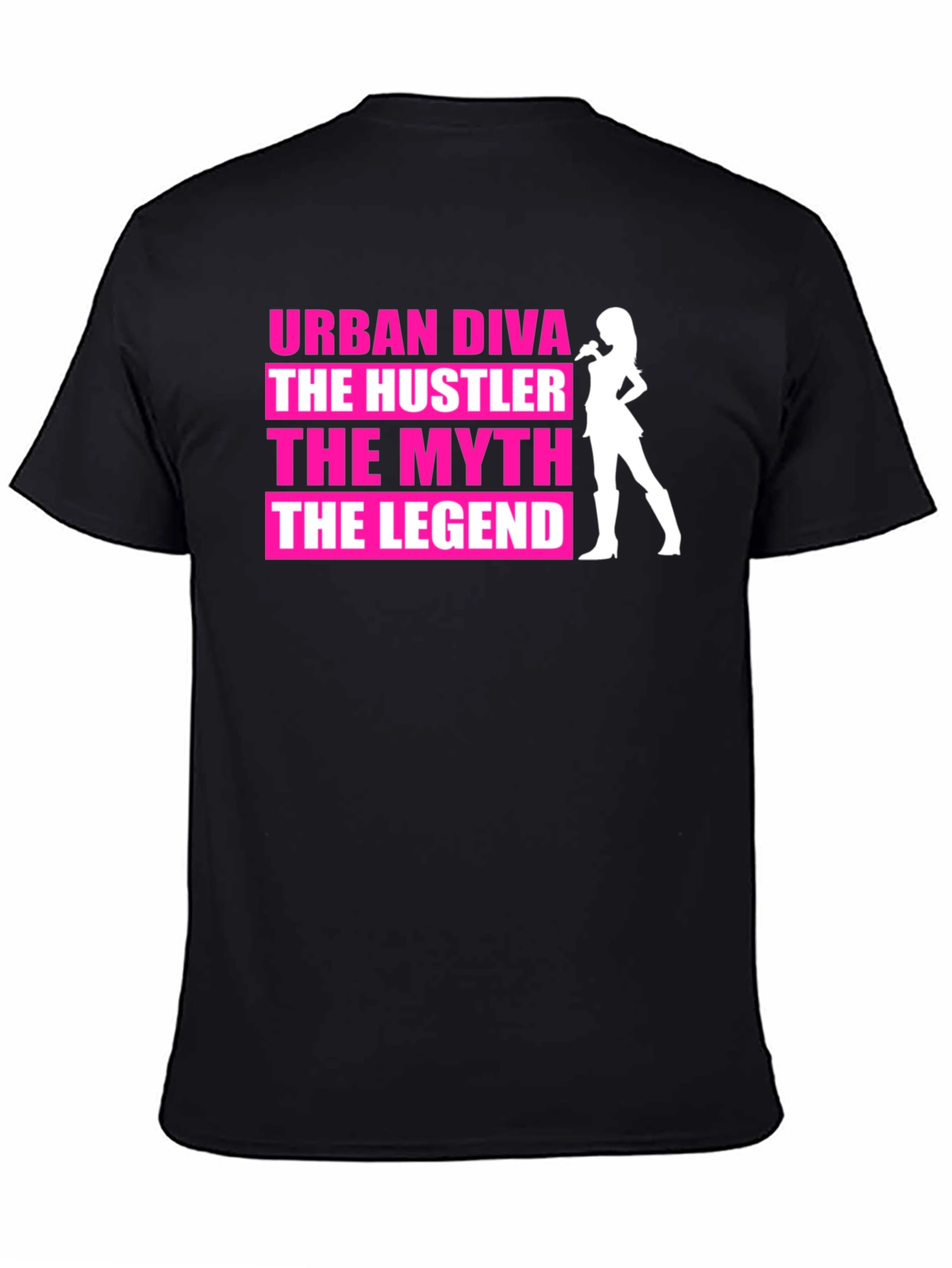 Urban Diva Hustler Legend Graphic T-Shirt