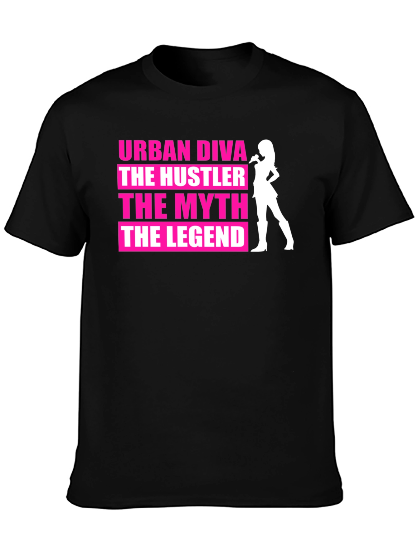 Urban Diva Hustler Legend Graphic T-Shirt