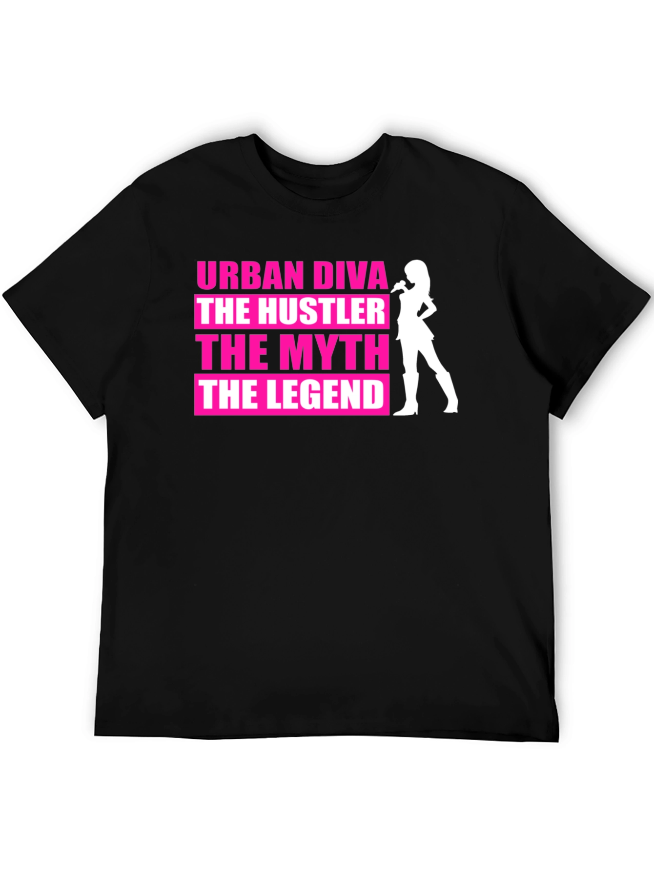 Urban Diva Hustler Legend Graphic T-Shirt