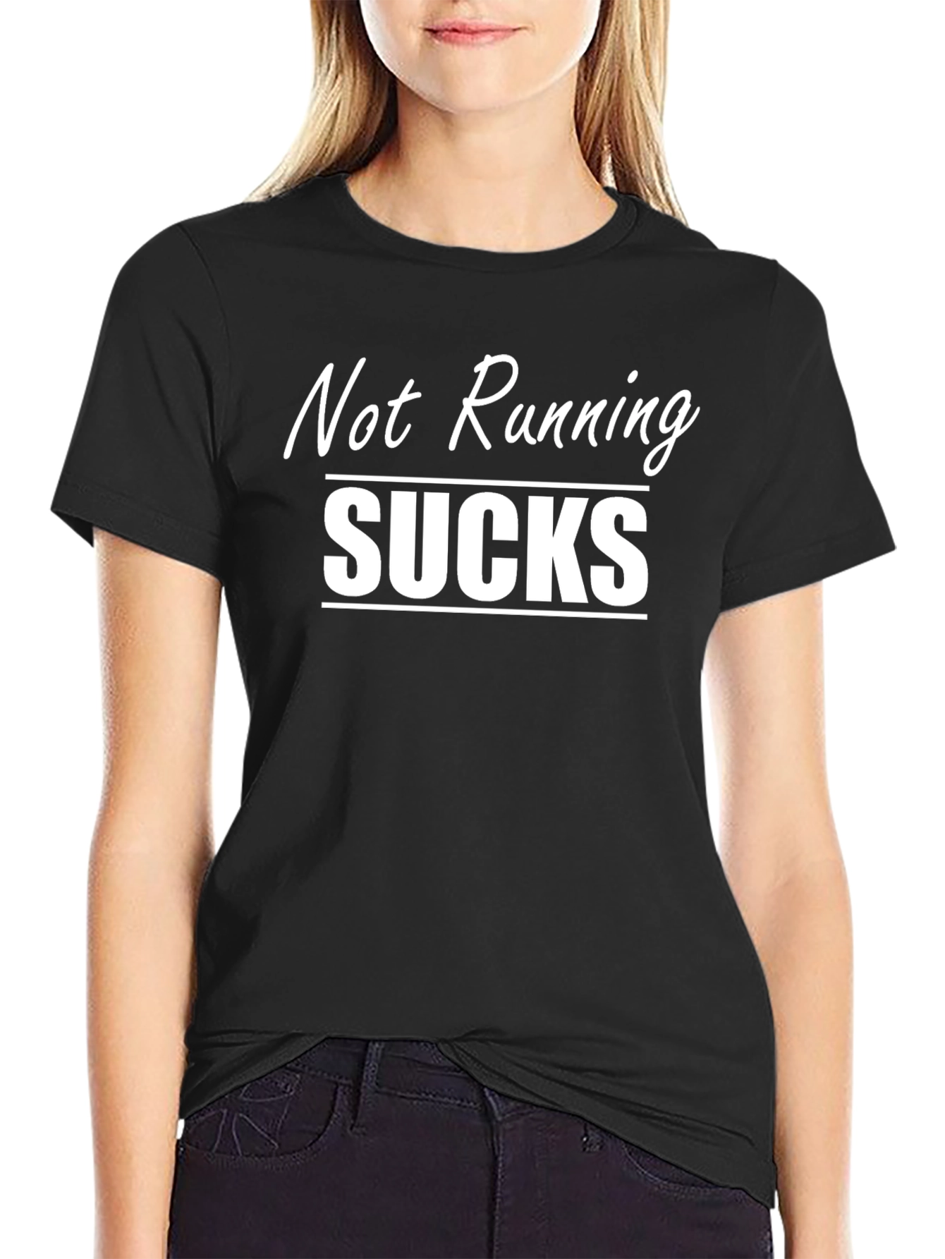 Not Running Sucks T-Shirt - Funny Runner Tee