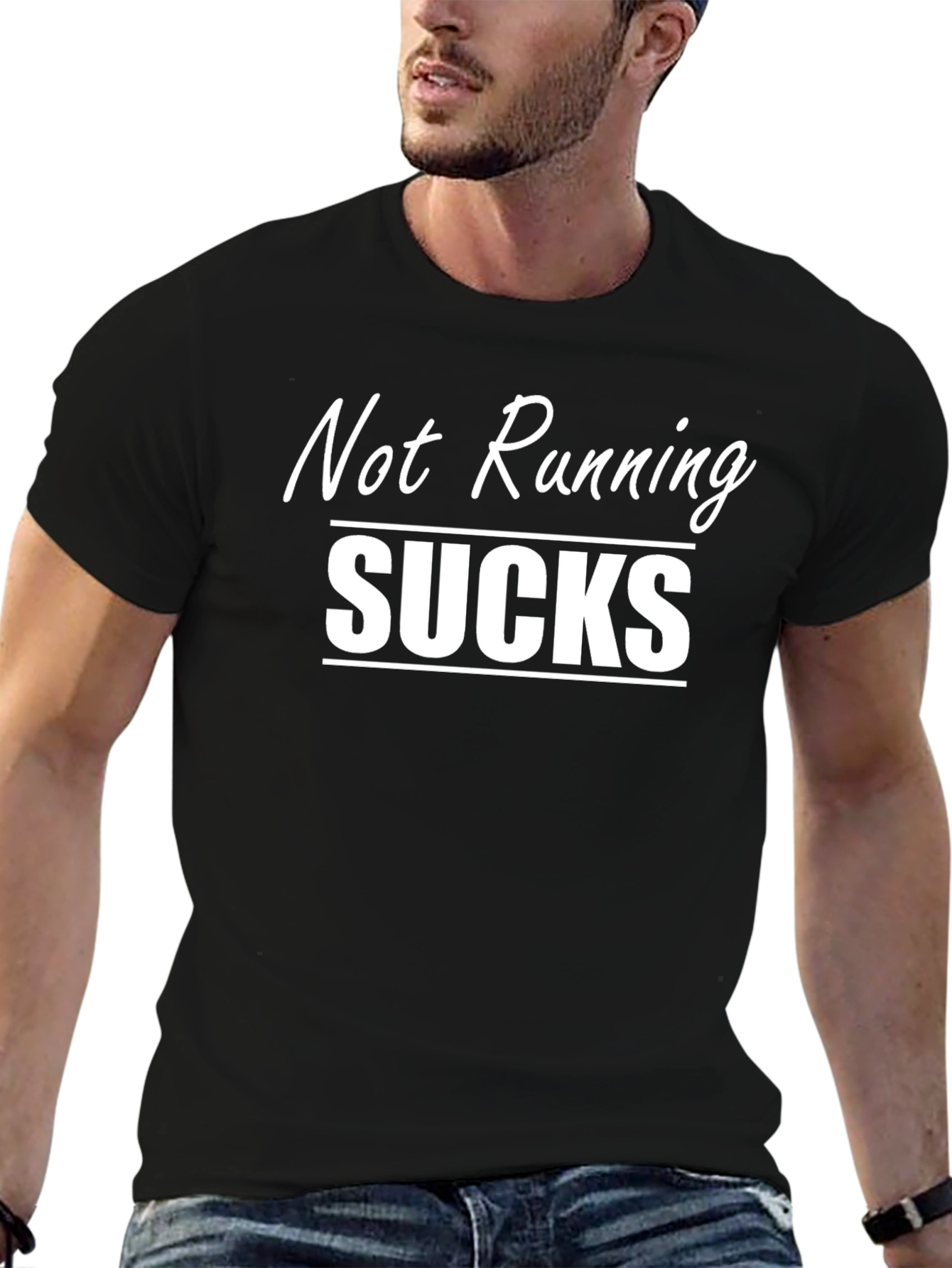 Not Running Sucks T-Shirt - Funny Runner Tee