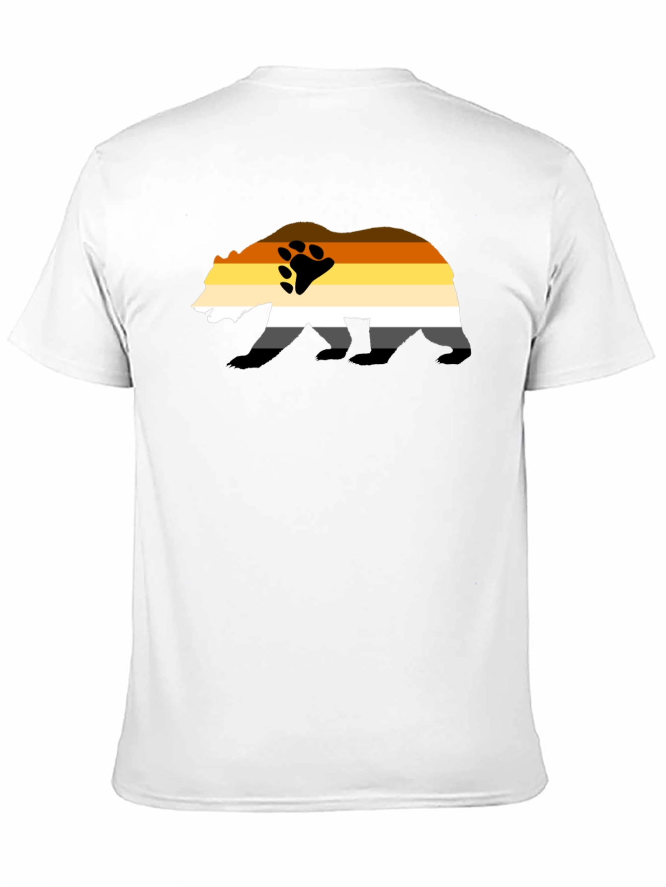 Bear Pride T-Shirt - Black Graphic Print