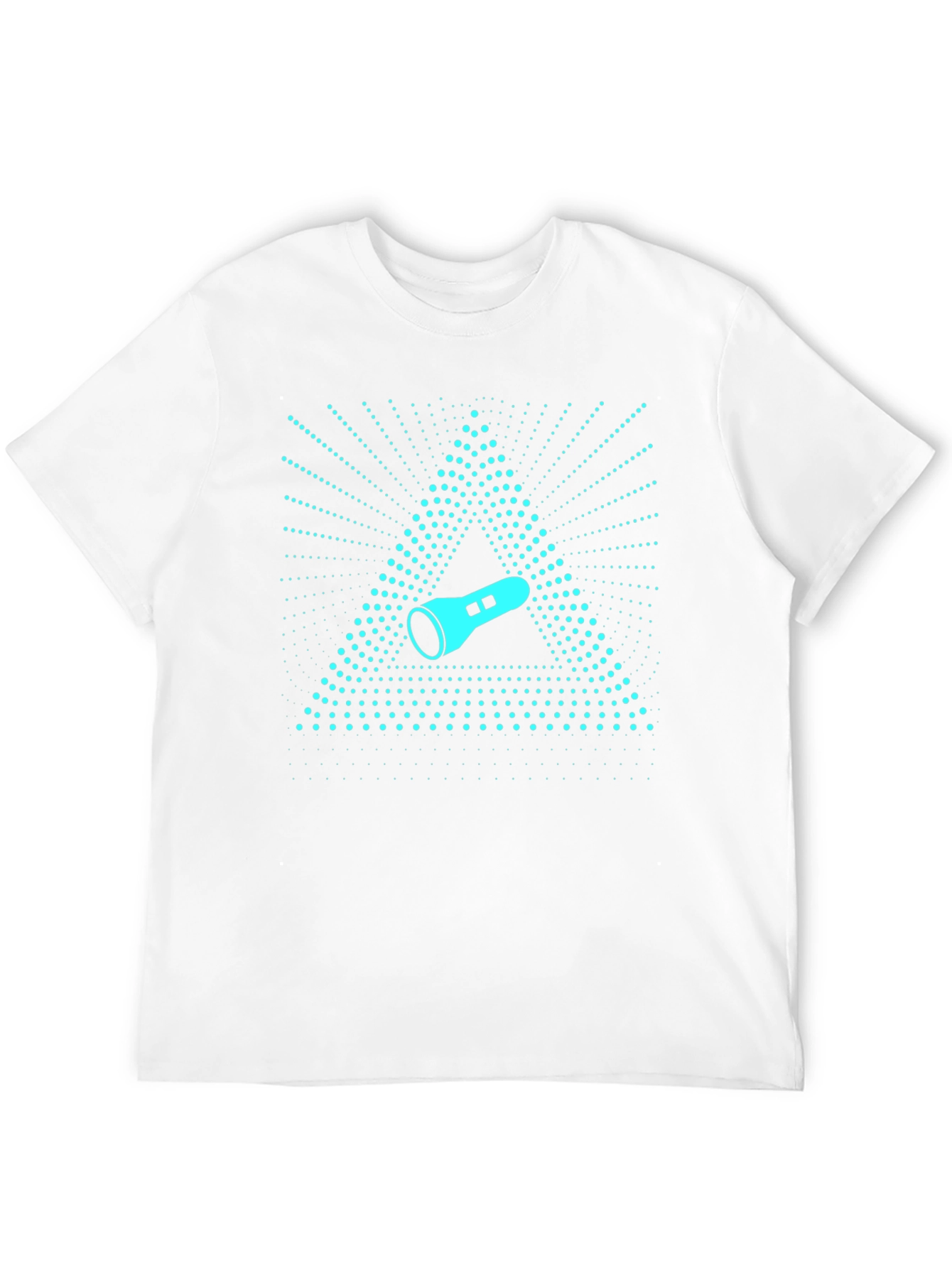 Geometric Flashlight Graphic Tee