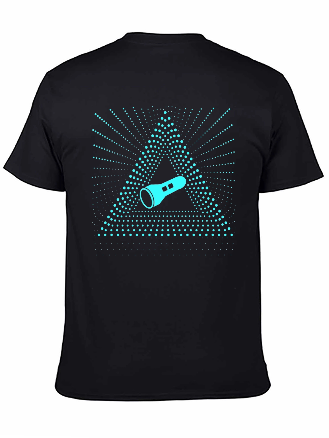 Geometric Flashlight Graphic Tee