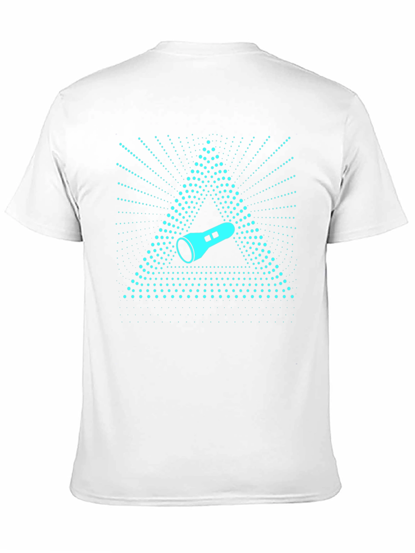Geometric Flashlight Graphic Tee