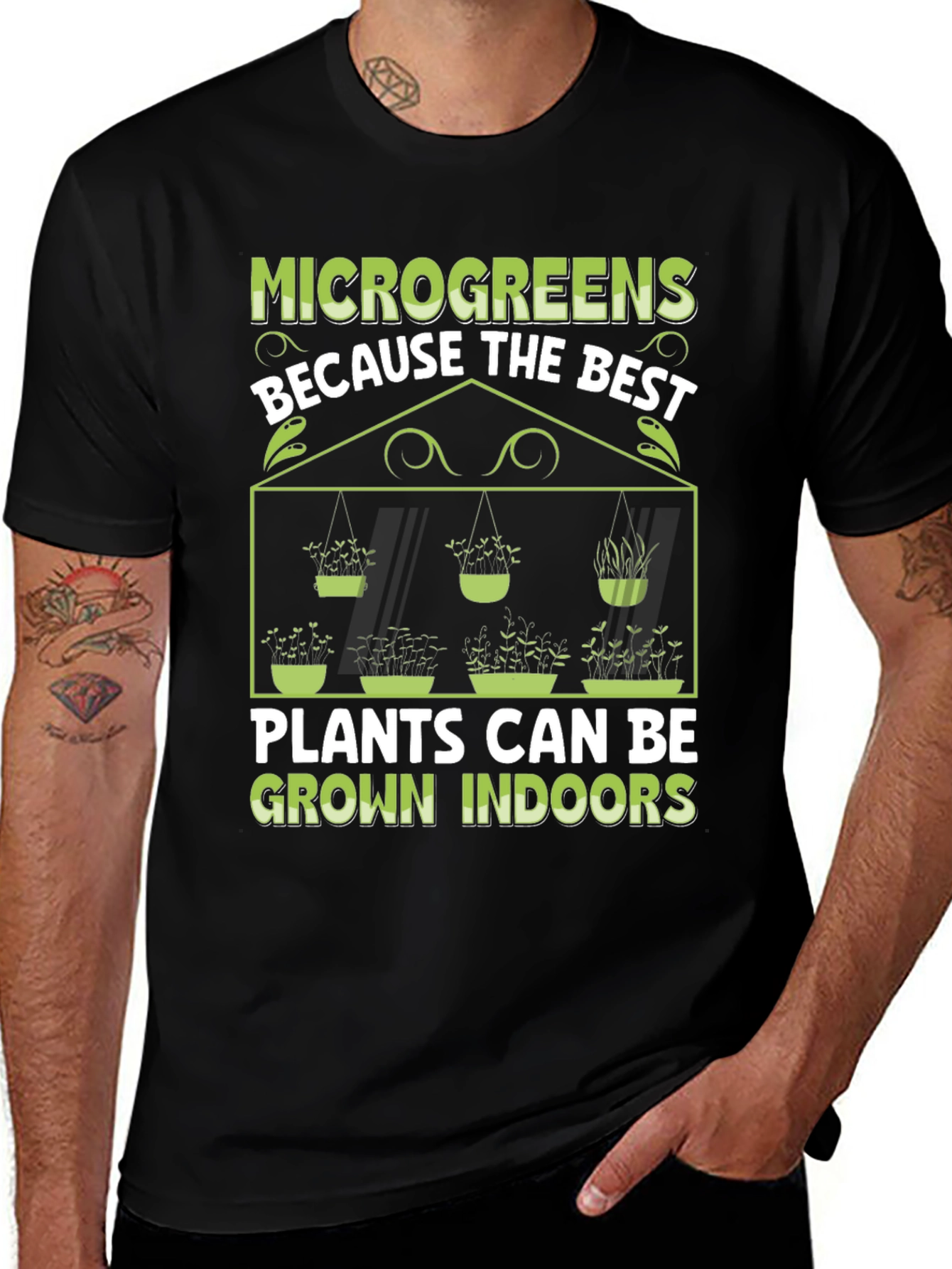 Microgreens Indoor Garden T-Shirt