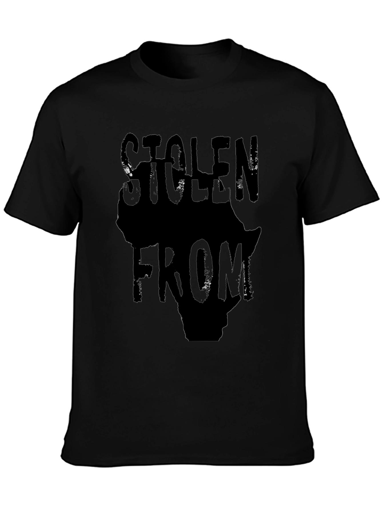 Stolen From Africa Graphic Print Mens T-Shirt