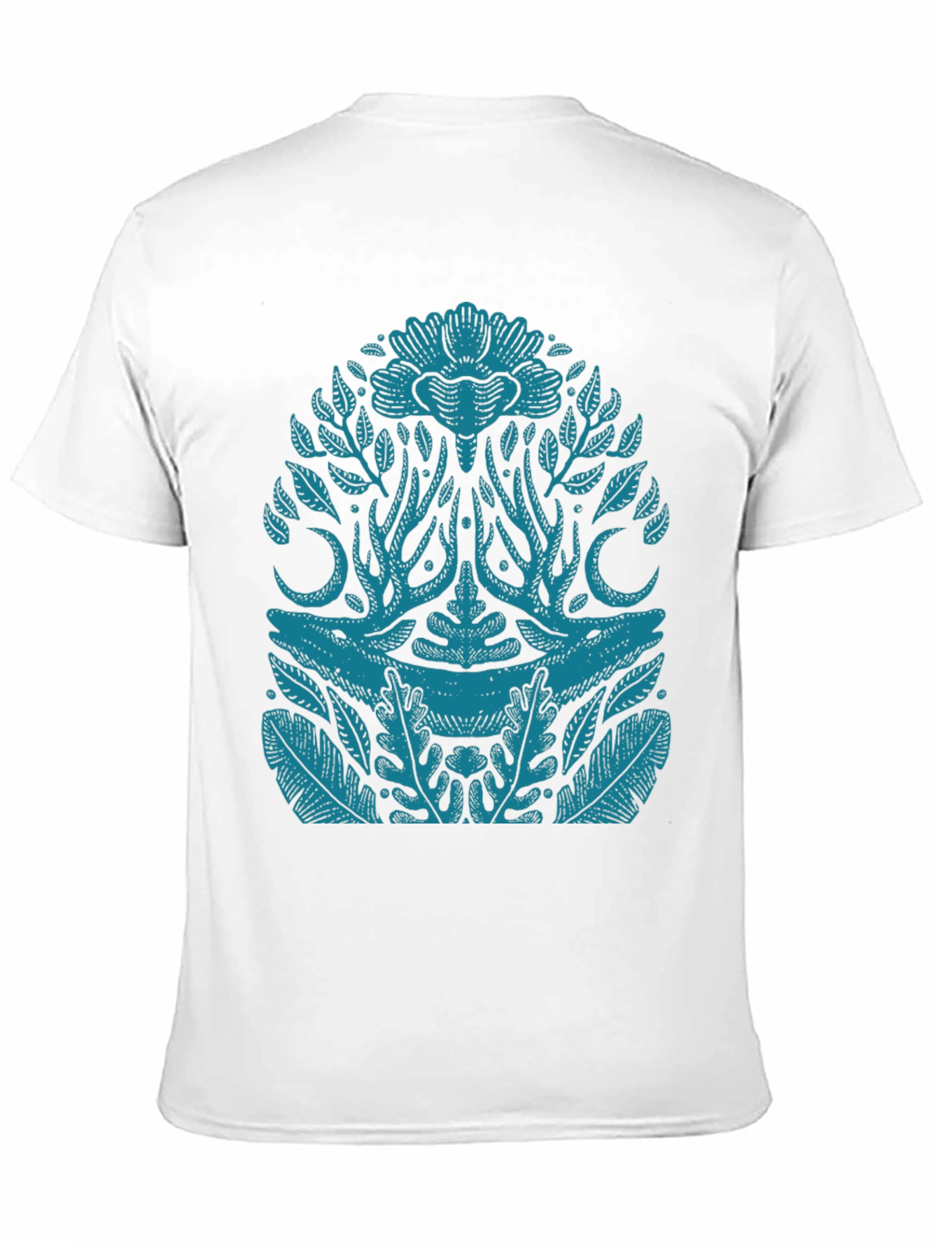 Natures Reflection Graphic Tee - Black