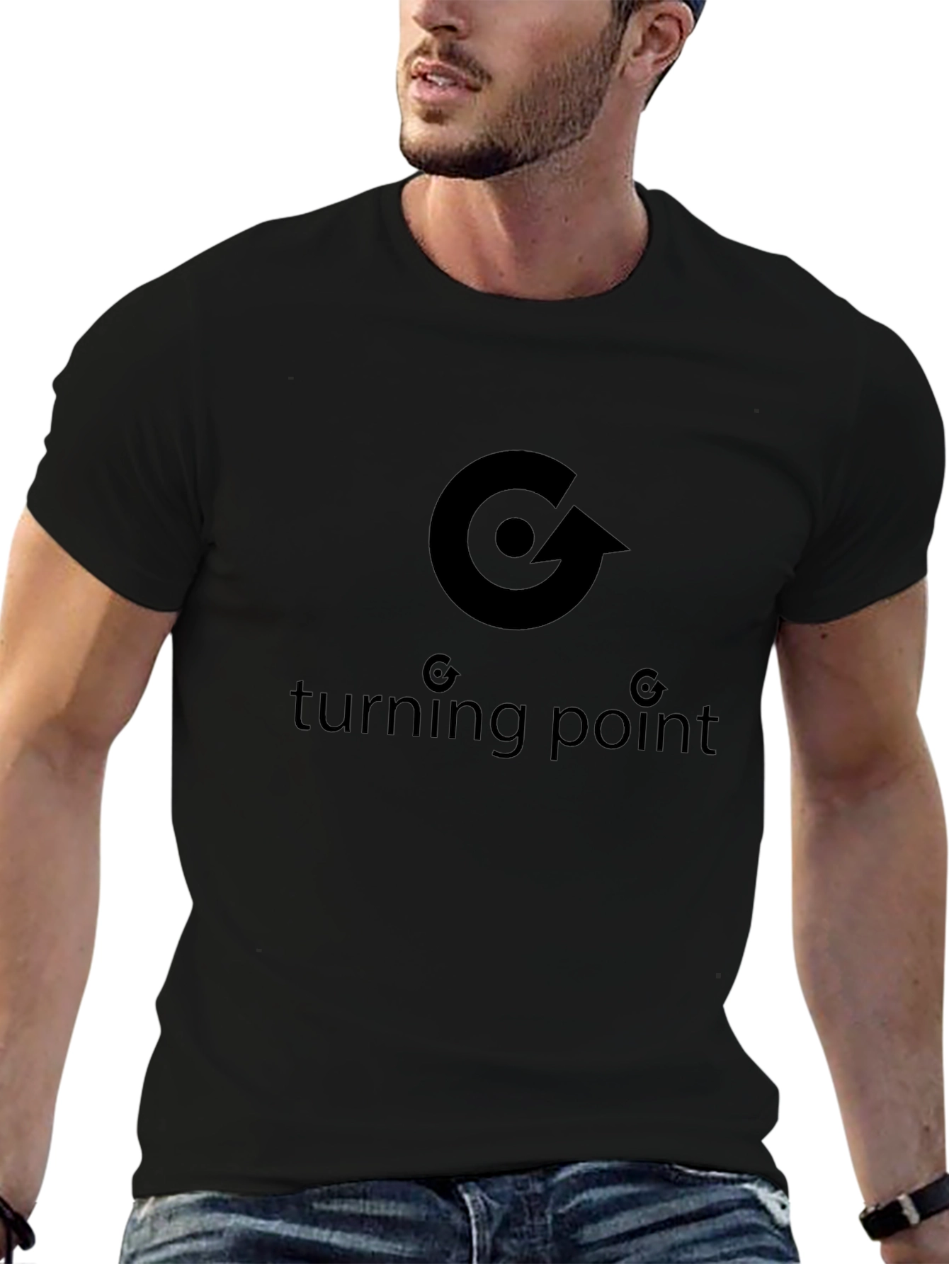 Turning Point Graphic T-Shirt - Black