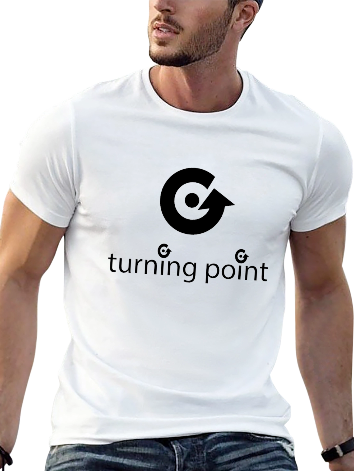 Turning Point Graphic T-Shirt - Black