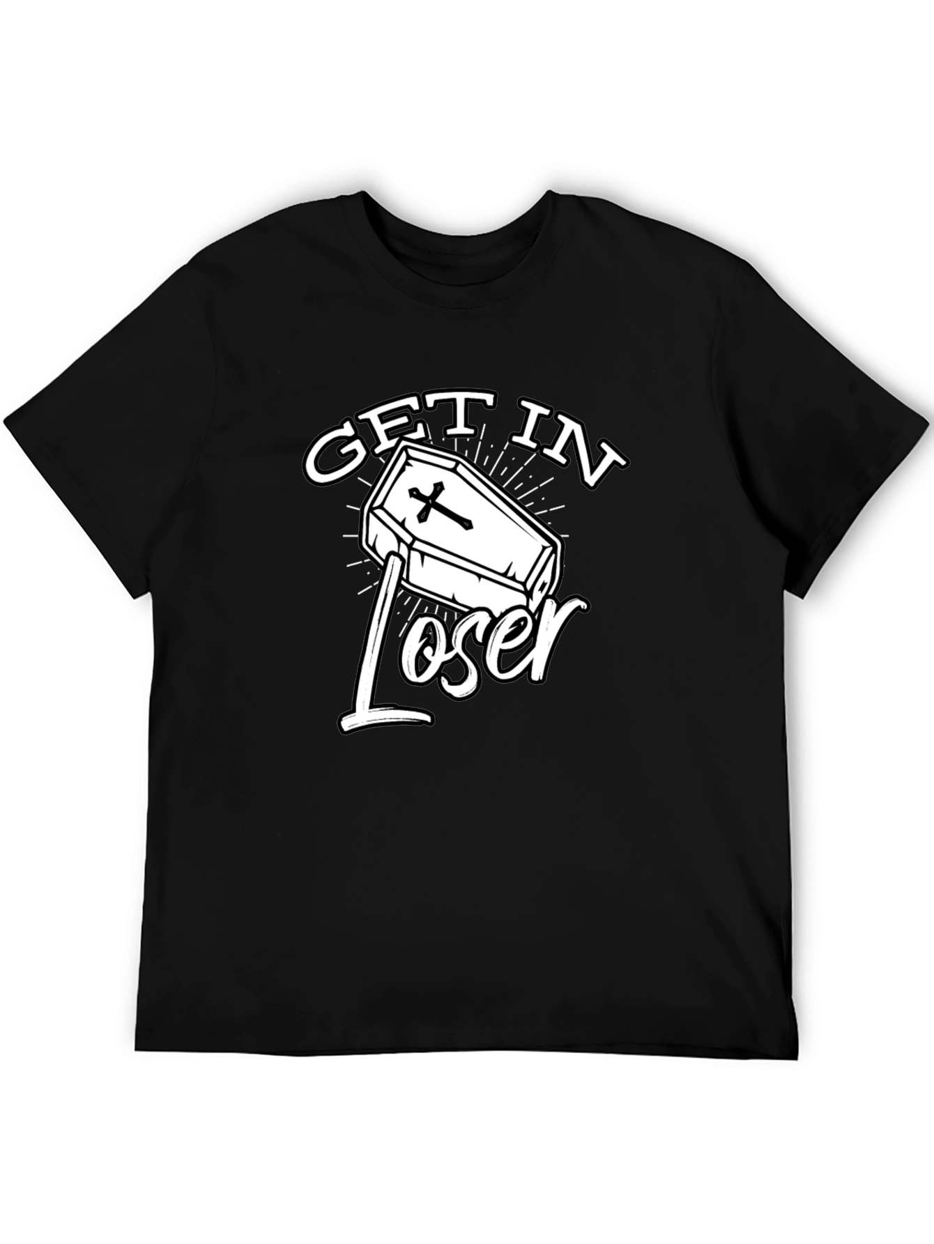 Get in Loser Coffin T-Shirt - Graphic Tee